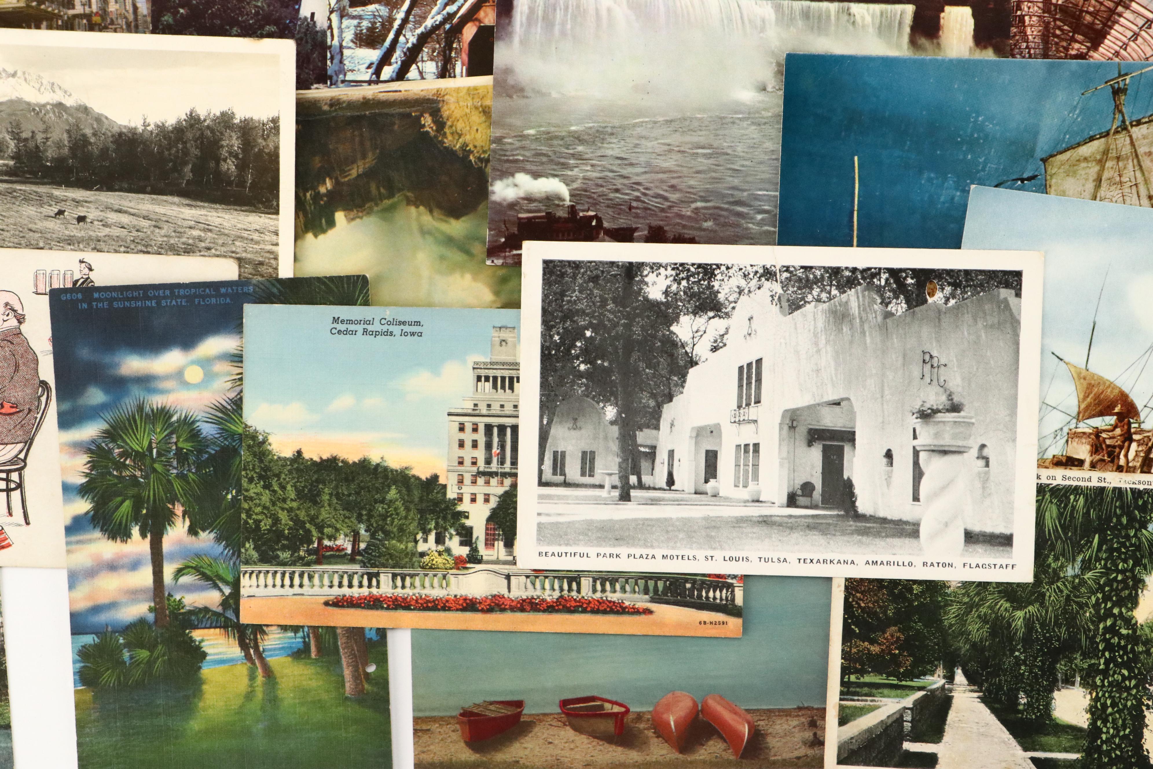Maryland with Other Souvenir Postcards, Pocket Book and More Ephemera