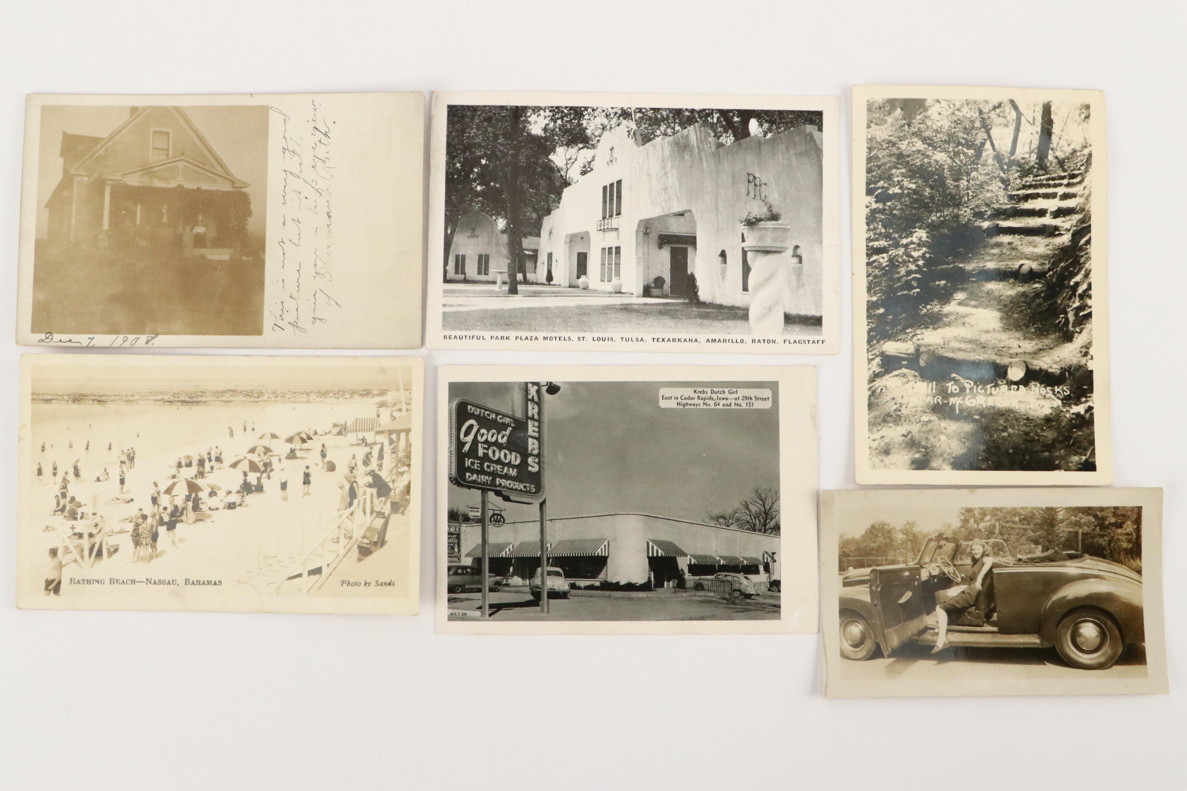 Maryland with Other Souvenir Postcards, Pocket Book and More Ephemera