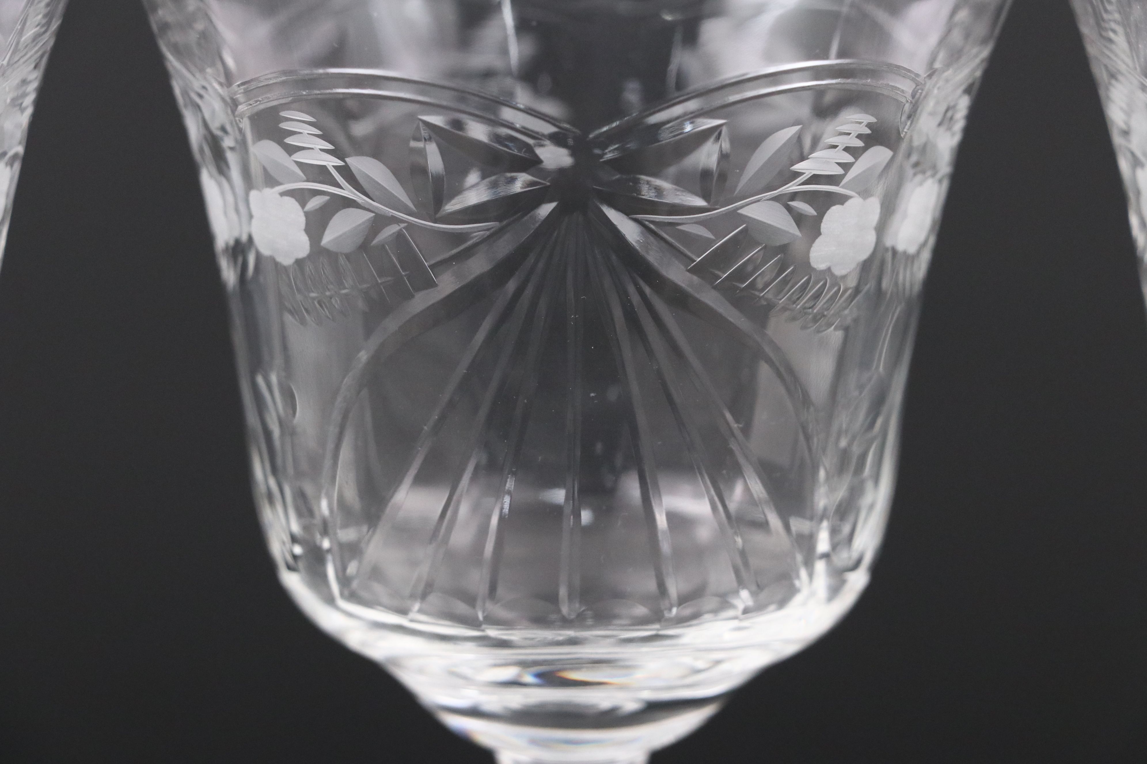 Rock Sharpe "Salon" Glass Water Goblets