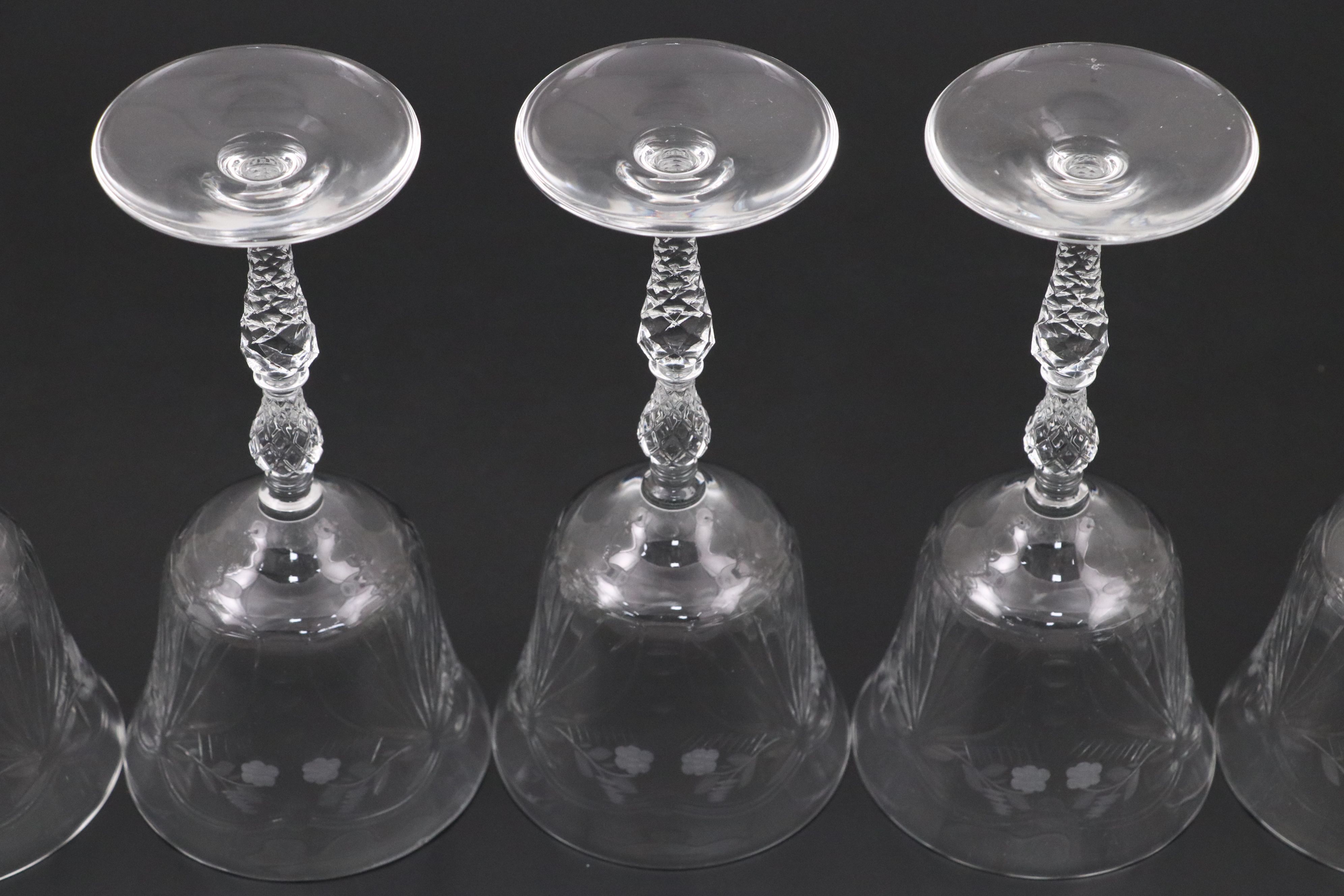 Rock Sharpe "Salon" Glass Water Goblets