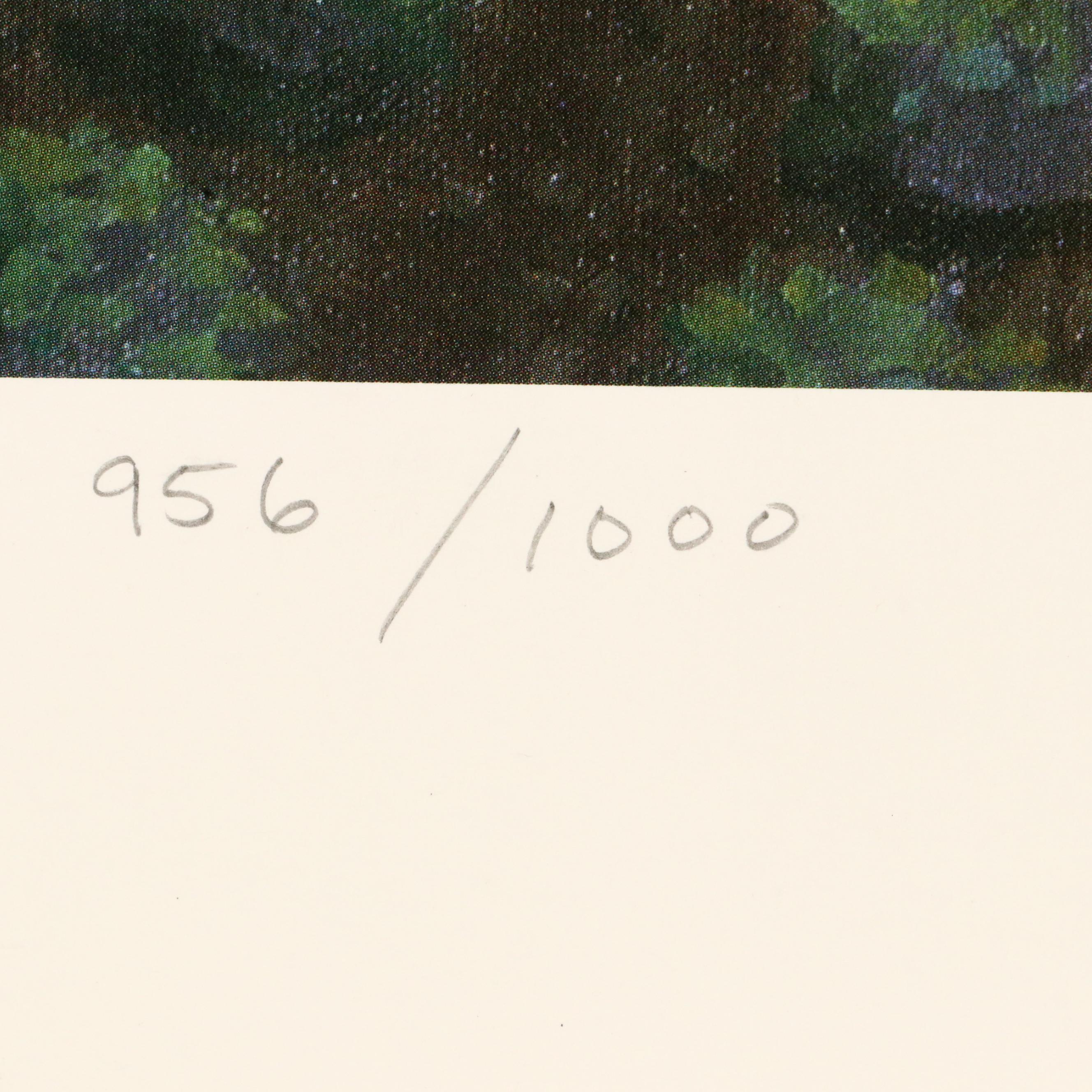 William Prosser Offset Lithograph "When Pigs Fly," 1995