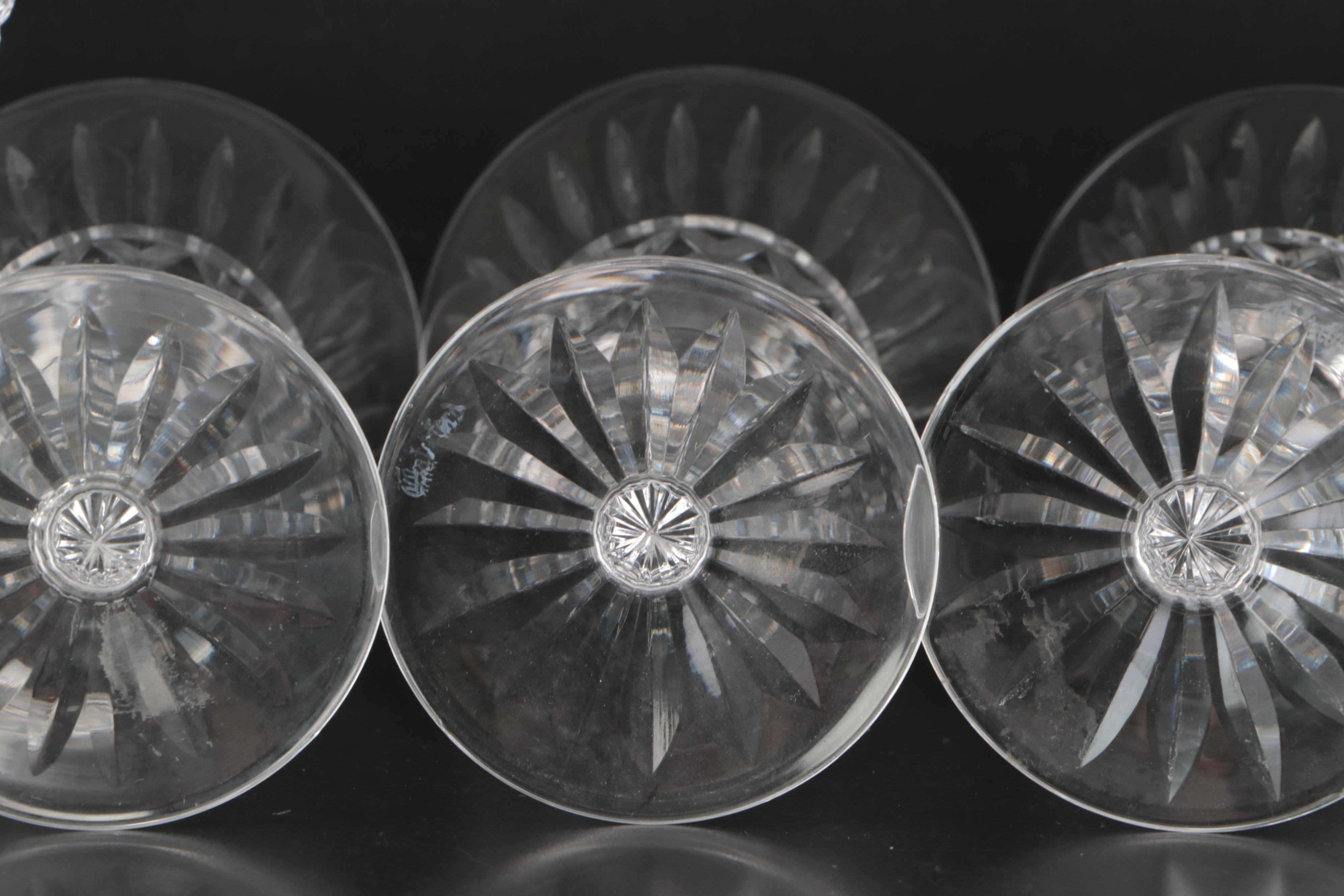 Waterford "Maeve" Crystal Cordial Glasses