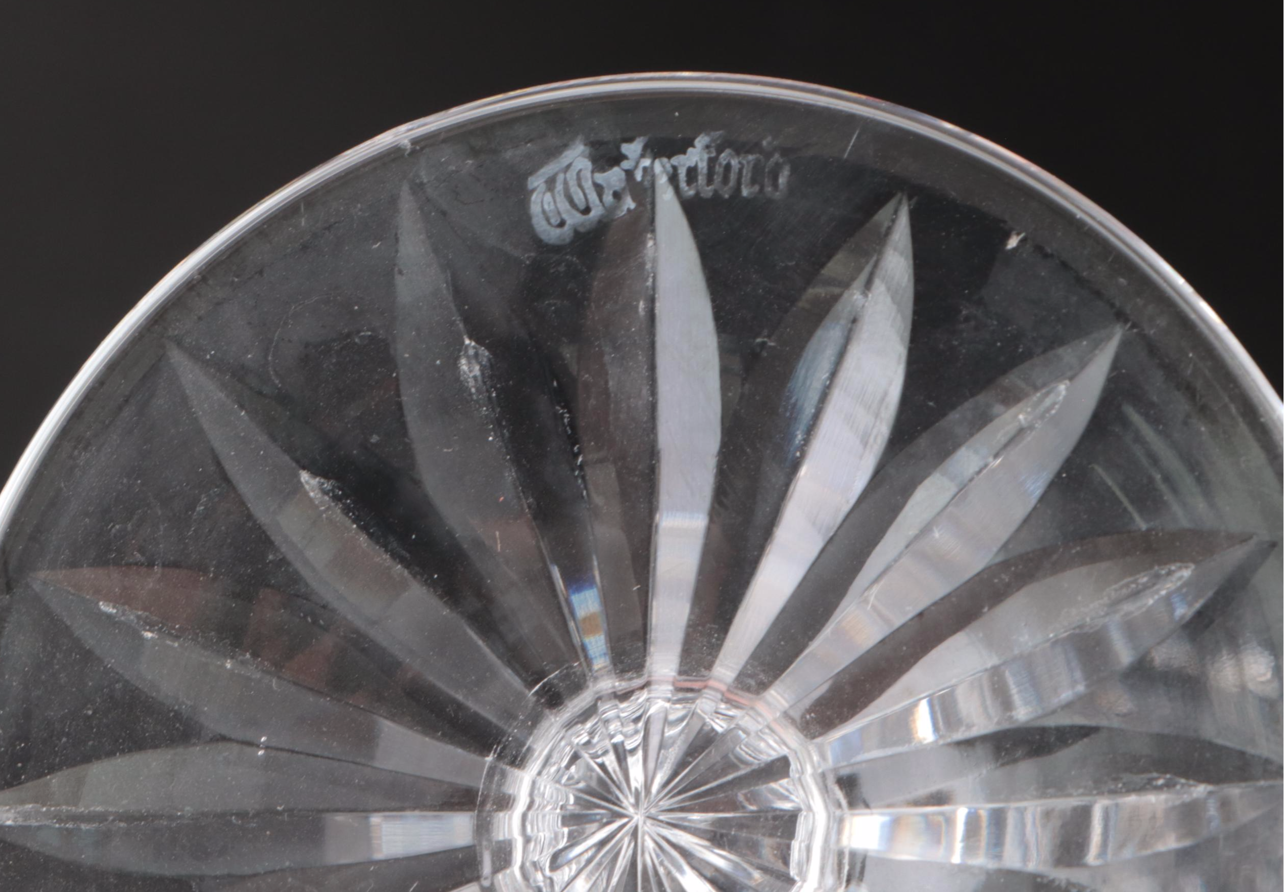 Waterford "Maeve" Crystal Cordial Glasses