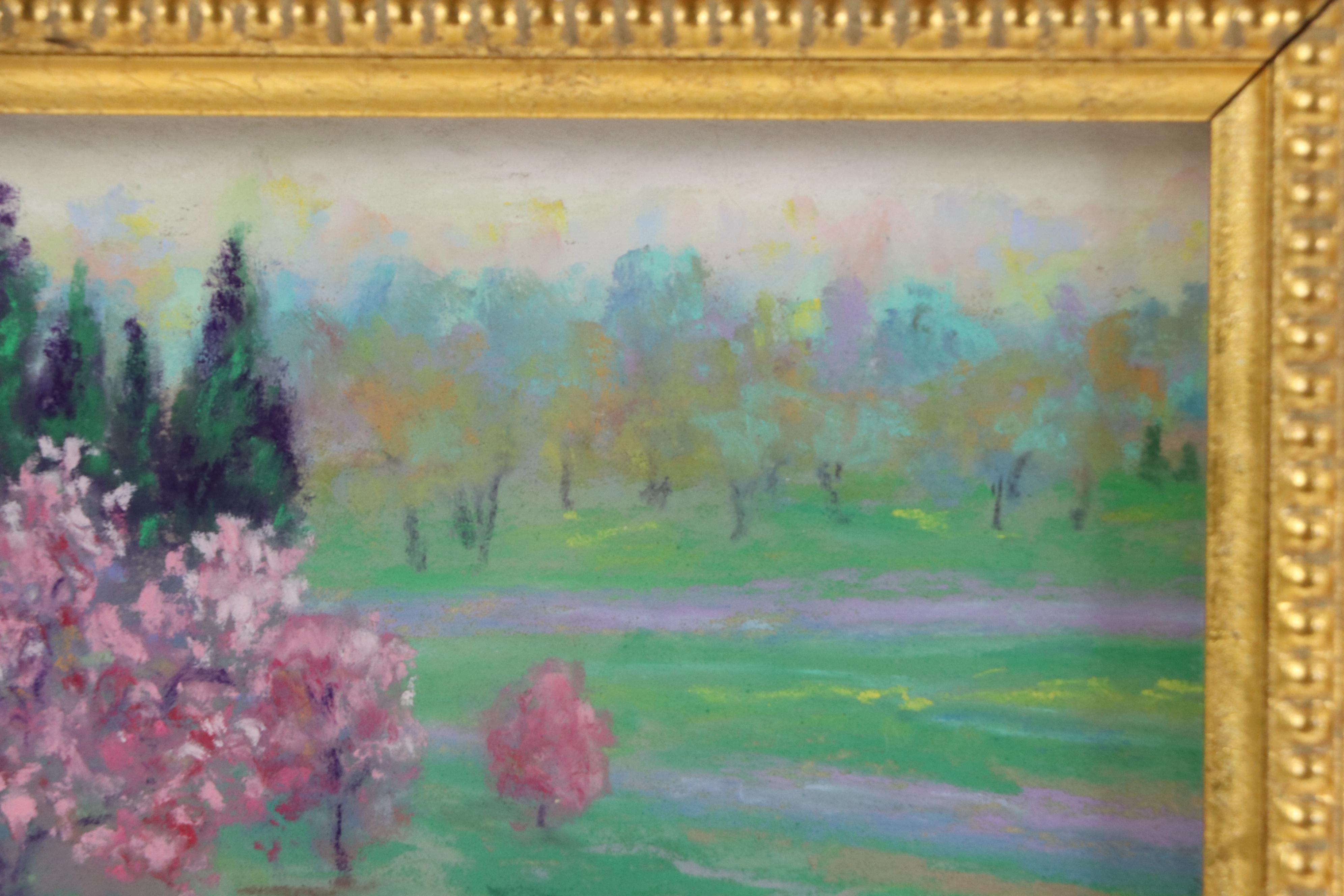 Bob Richey Pastel Landscape Drawing