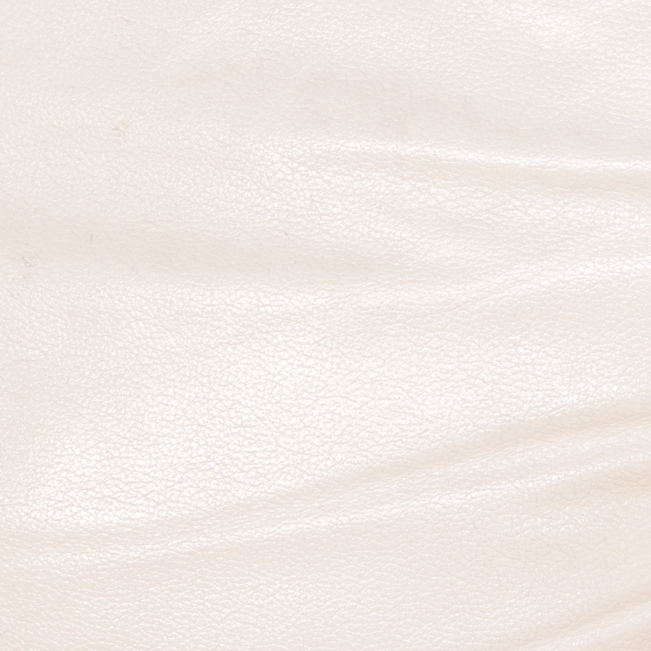 Pair of Italian Modern Style Overstuffed Leather Armchairs with Ottoman