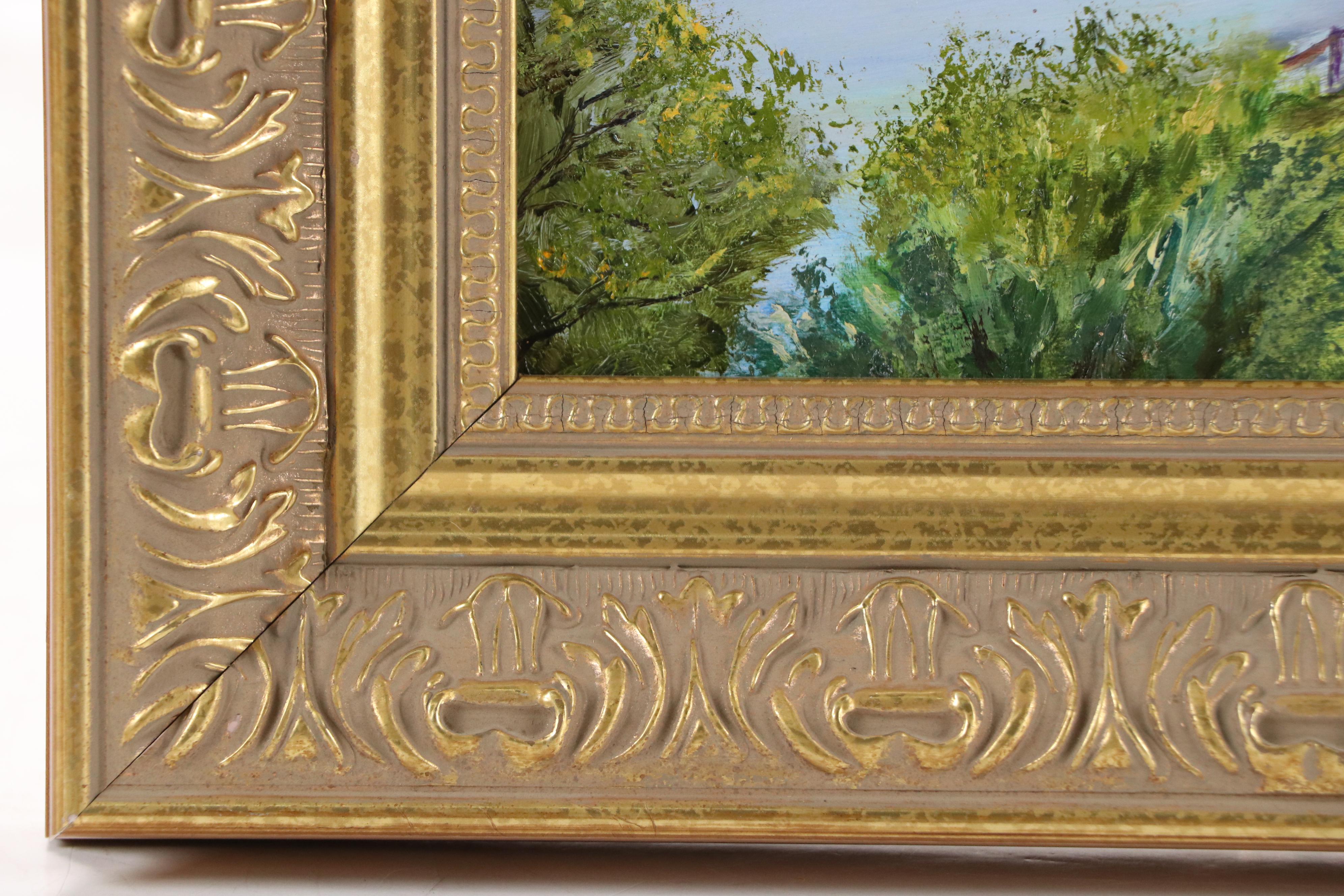 Landscape Oil Painting "A Lake in Scotland"