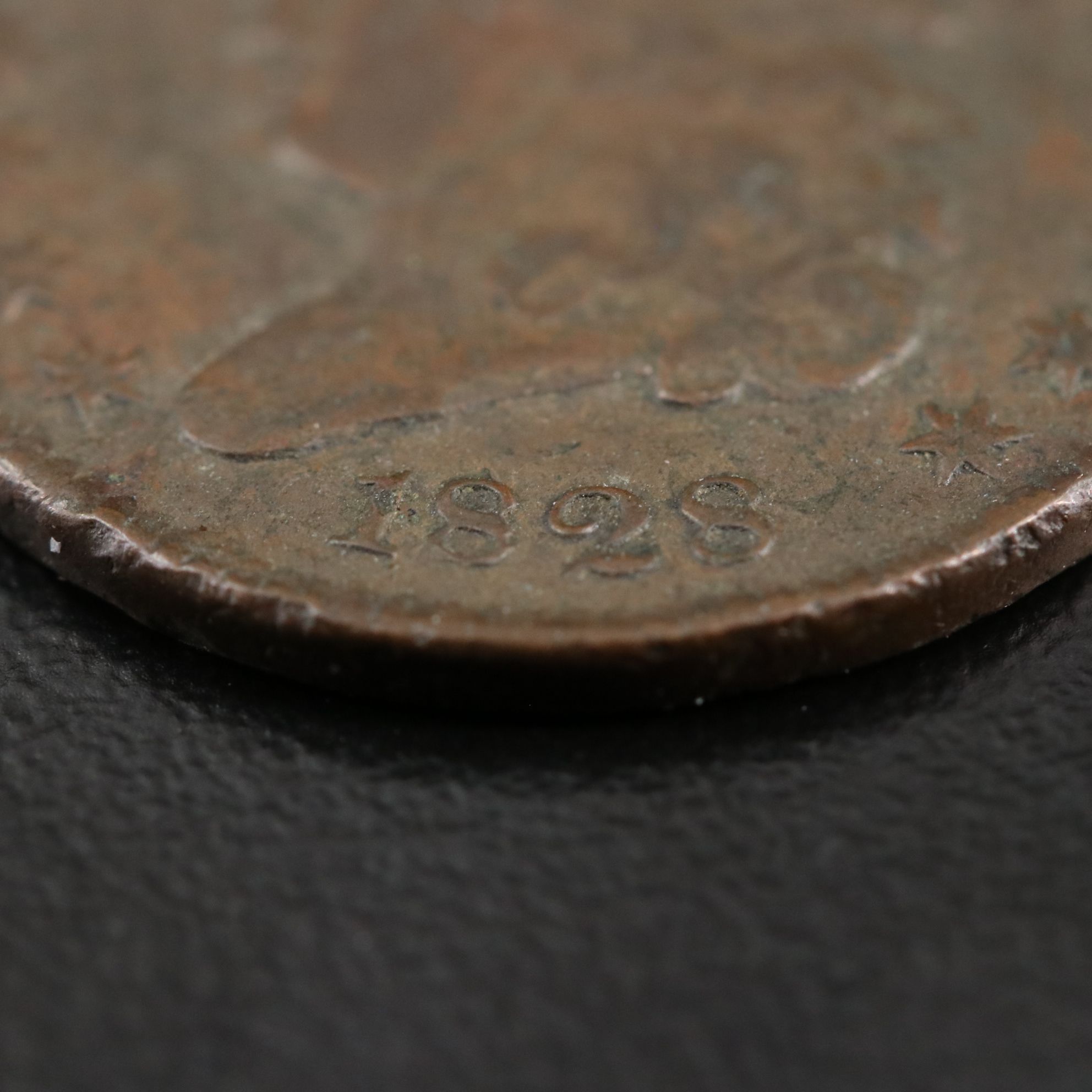 1828 13 Star U.S. Half Cent