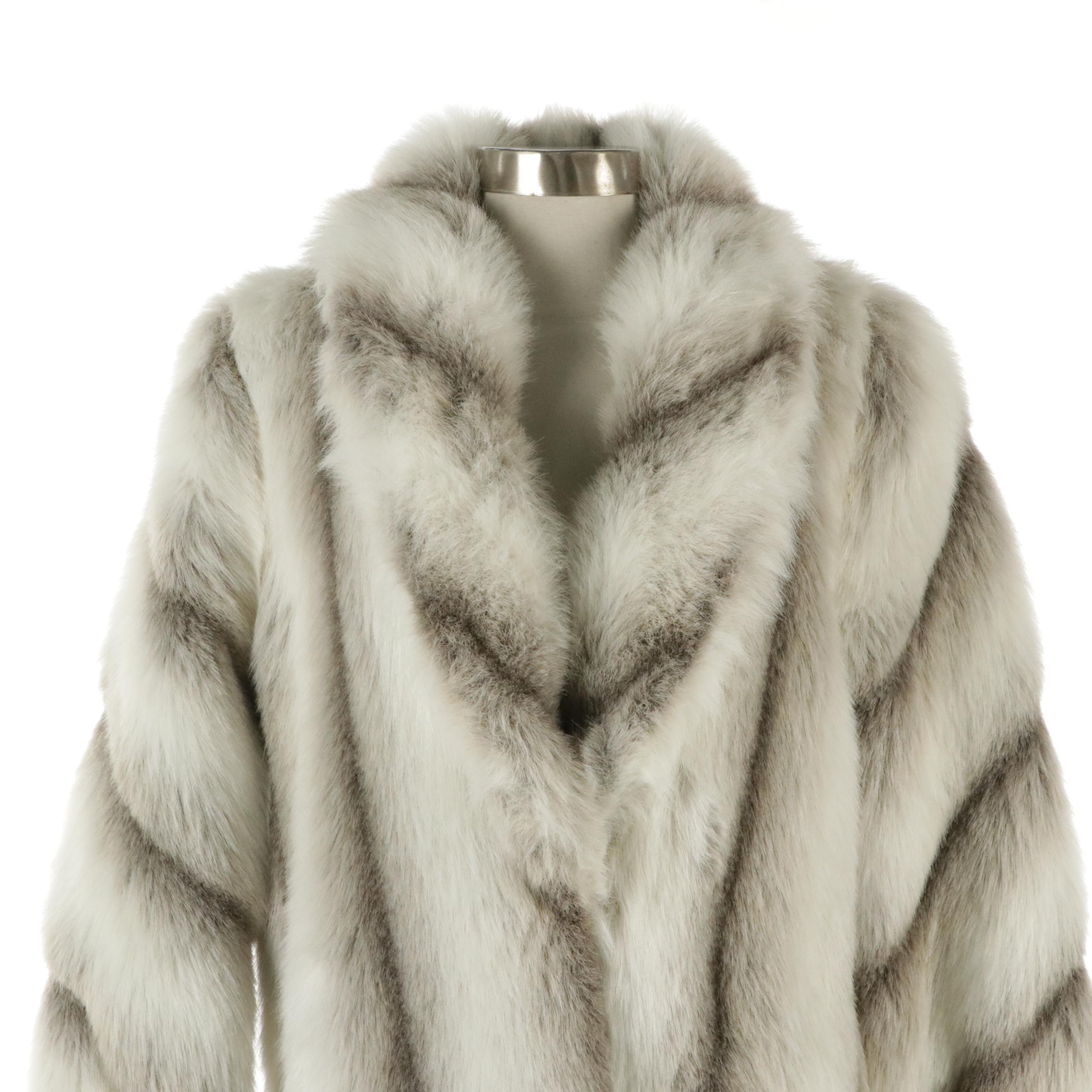 Donna Salyers' Fabulous-Furs Faux Fur Coat