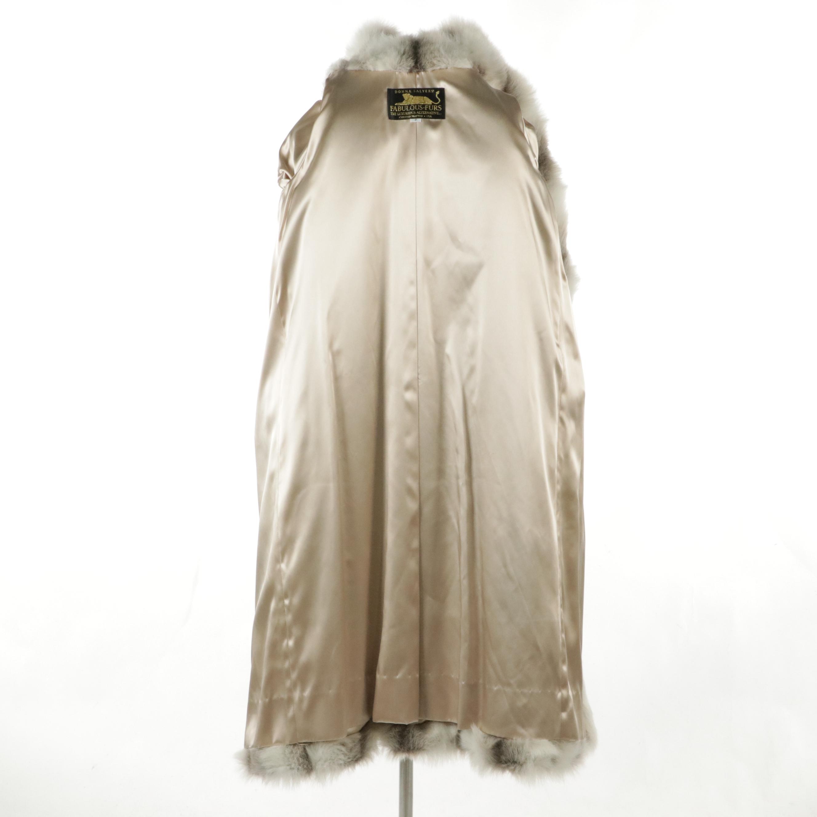 Donna Salyers' Fabulous-Furs Faux Fur Coat