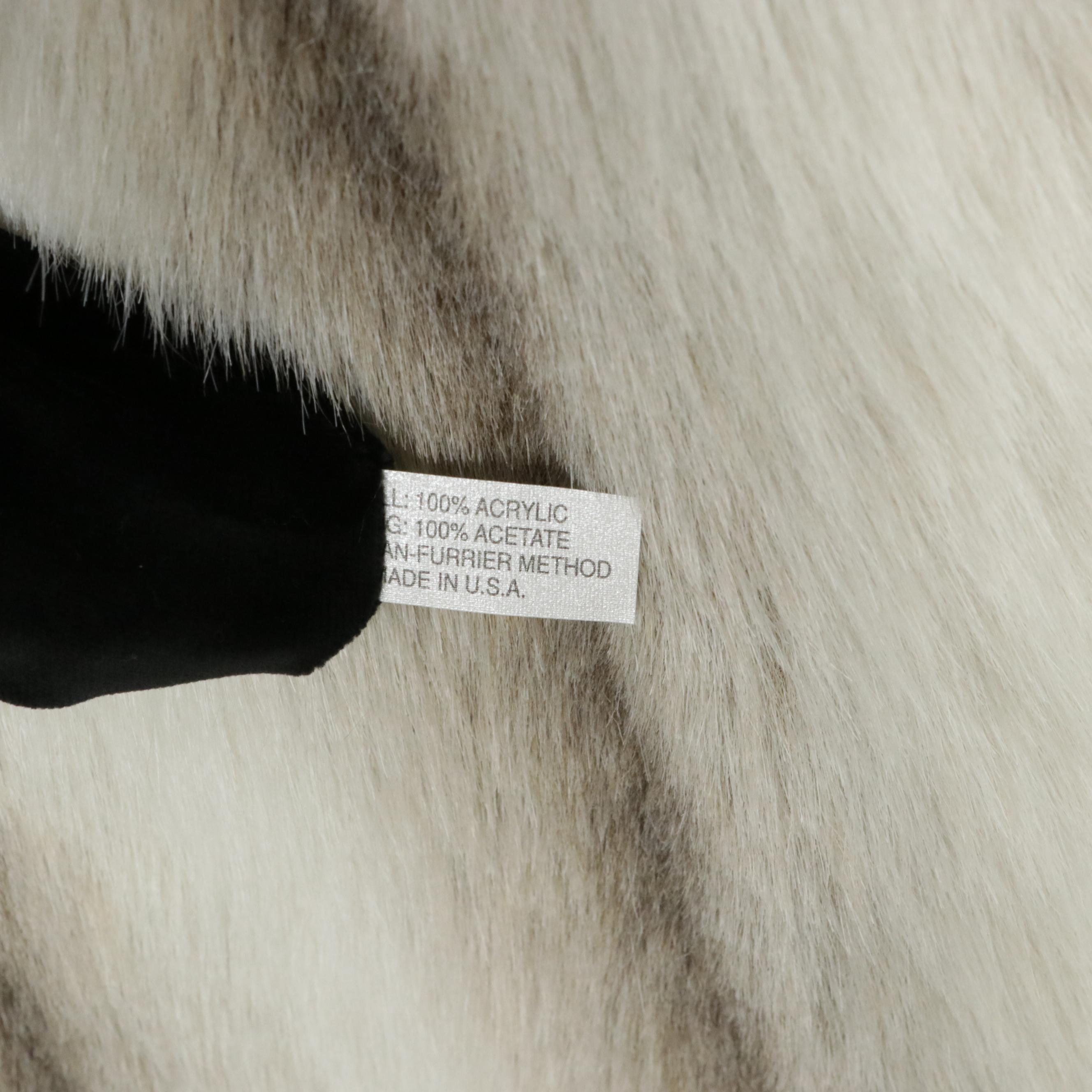 Donna Salyers' Fabulous-Furs Faux Fur Coat