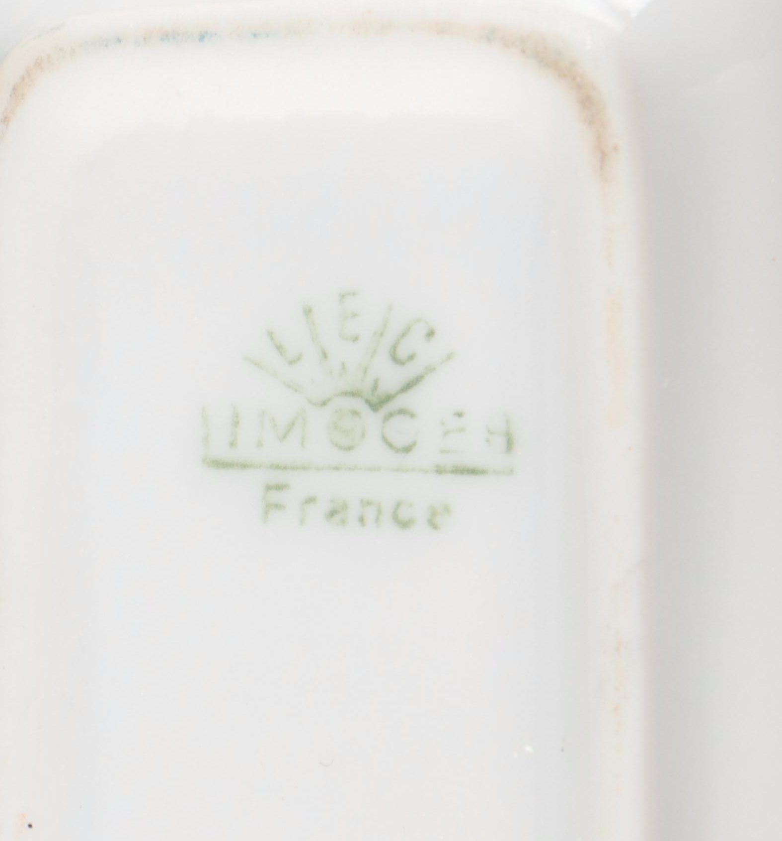 Castel Limoges Floral Shell-Shaped Dishes with Other Porcelain Dinnerware