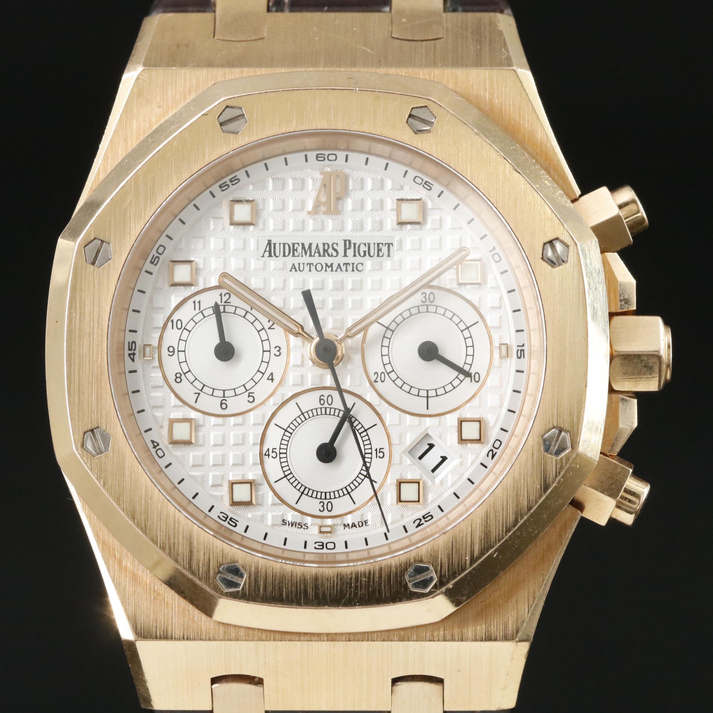 Audemars Piguet Royal Oak 18K Gold Chronograph Watch