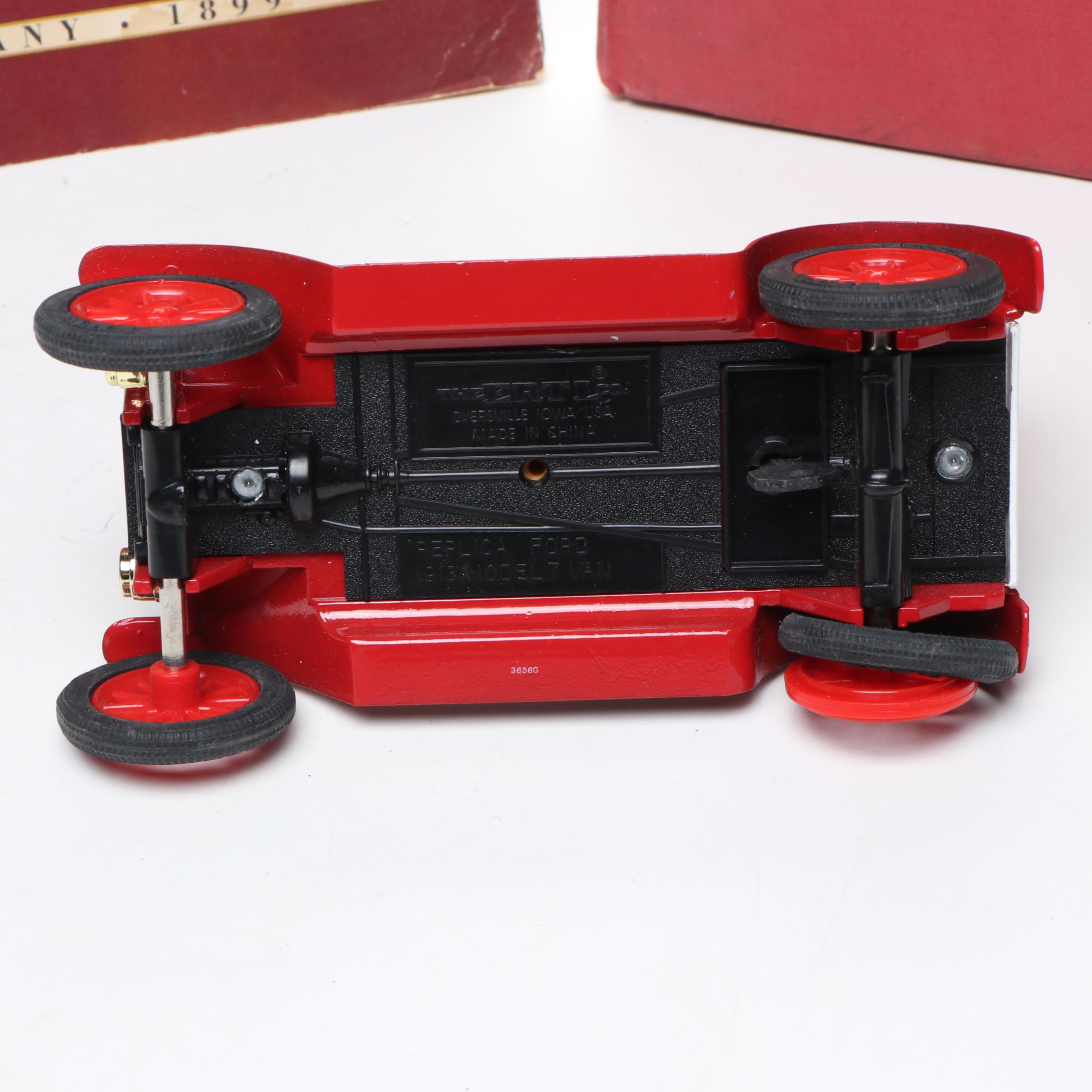 Carnation Company Books with Ertl Replica 1913 Ford Delivery Truck