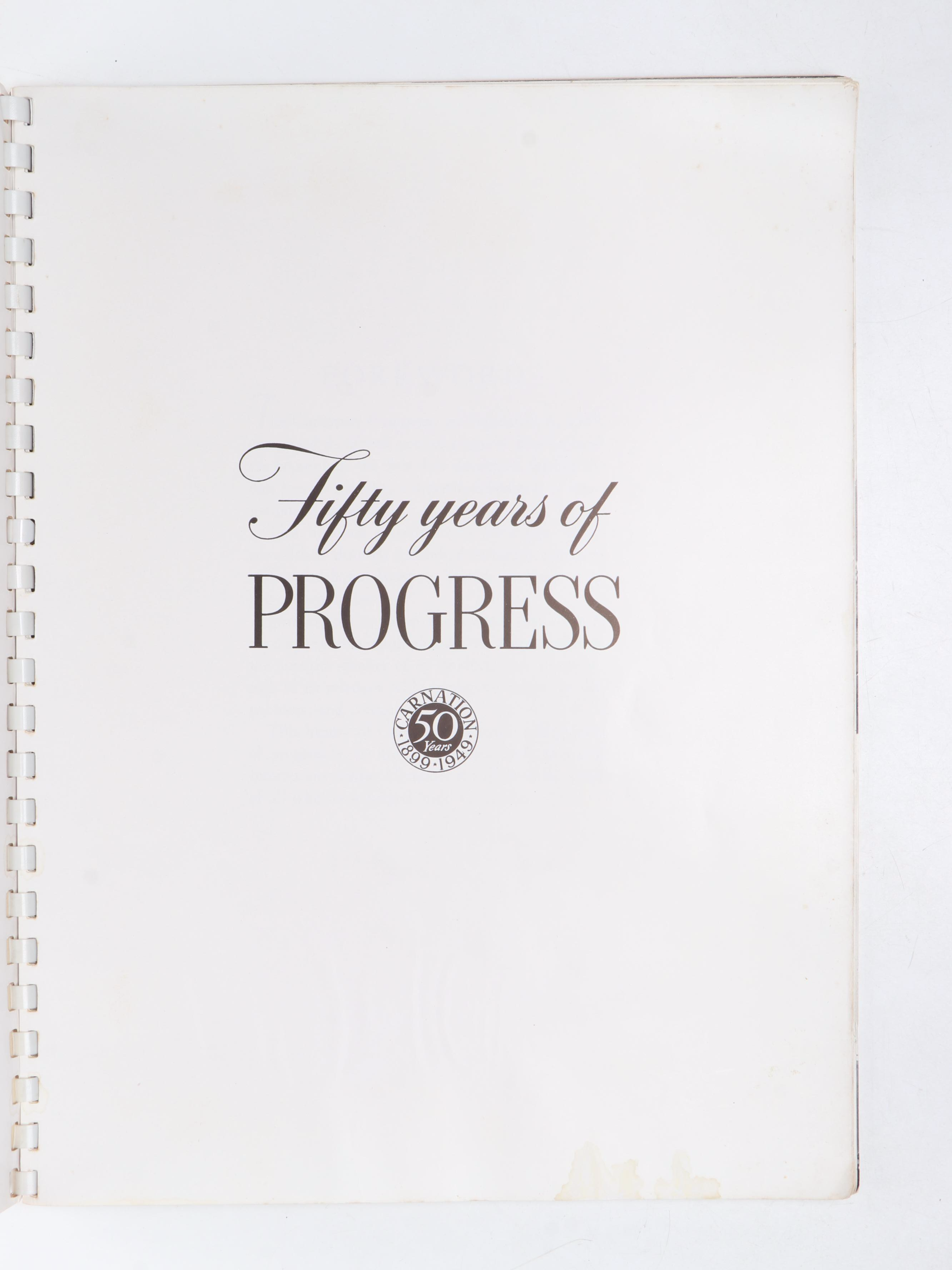 Carnation Company Books with Ertl Replica 1913 Ford Delivery Truck