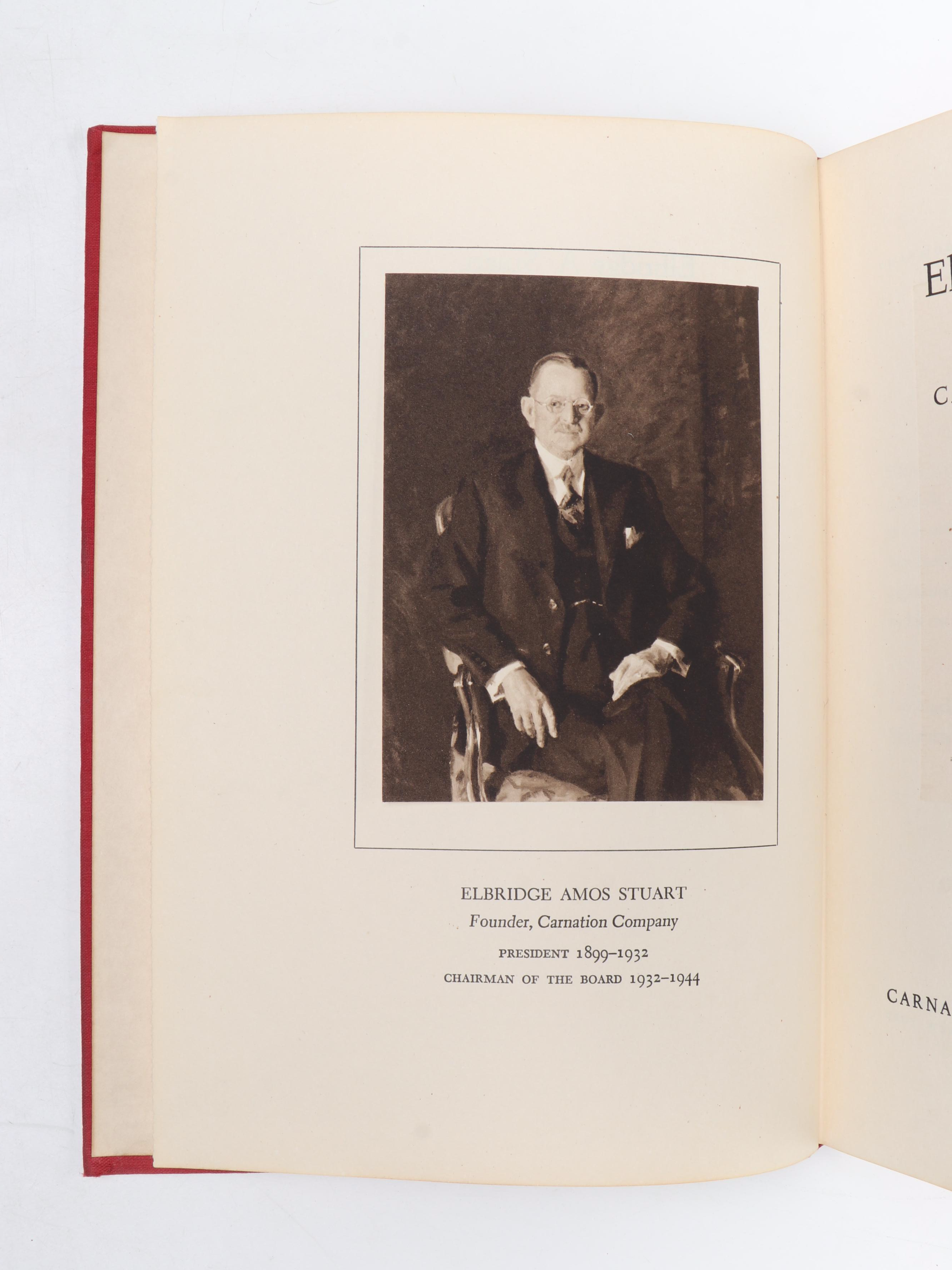 Carnation Company Books with Ertl Replica 1913 Ford Delivery Truck