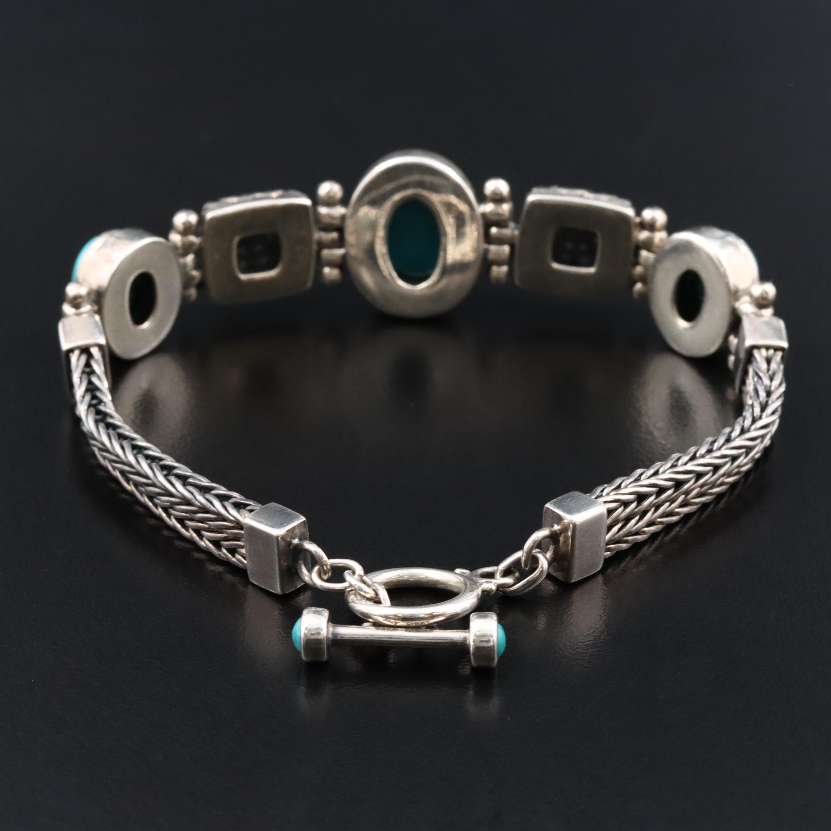 Sterling Turquoise Bracelet