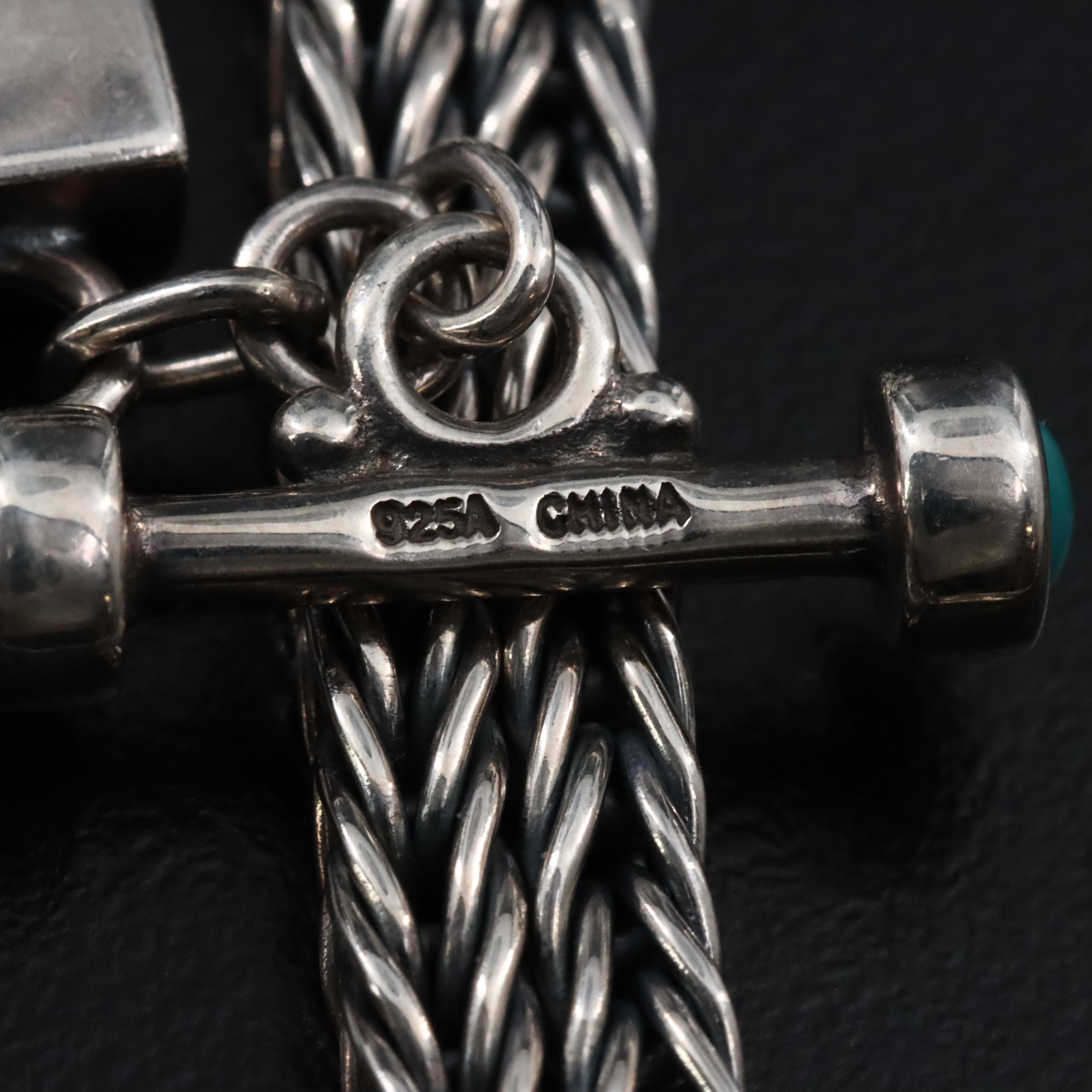 Sterling Turquoise Bracelet