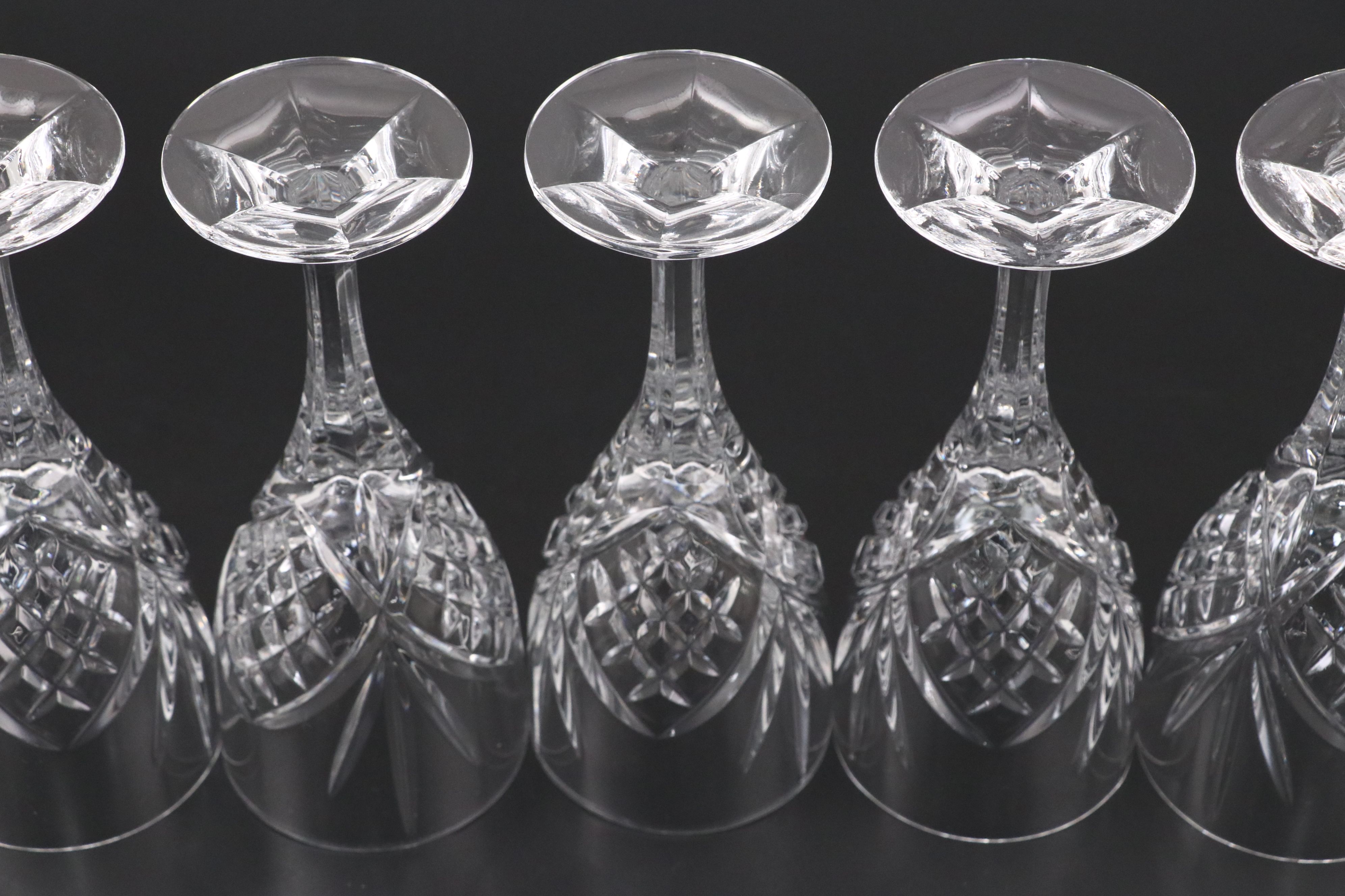 Shannon by Godinger "Dublin" Crystal Wine Glasses