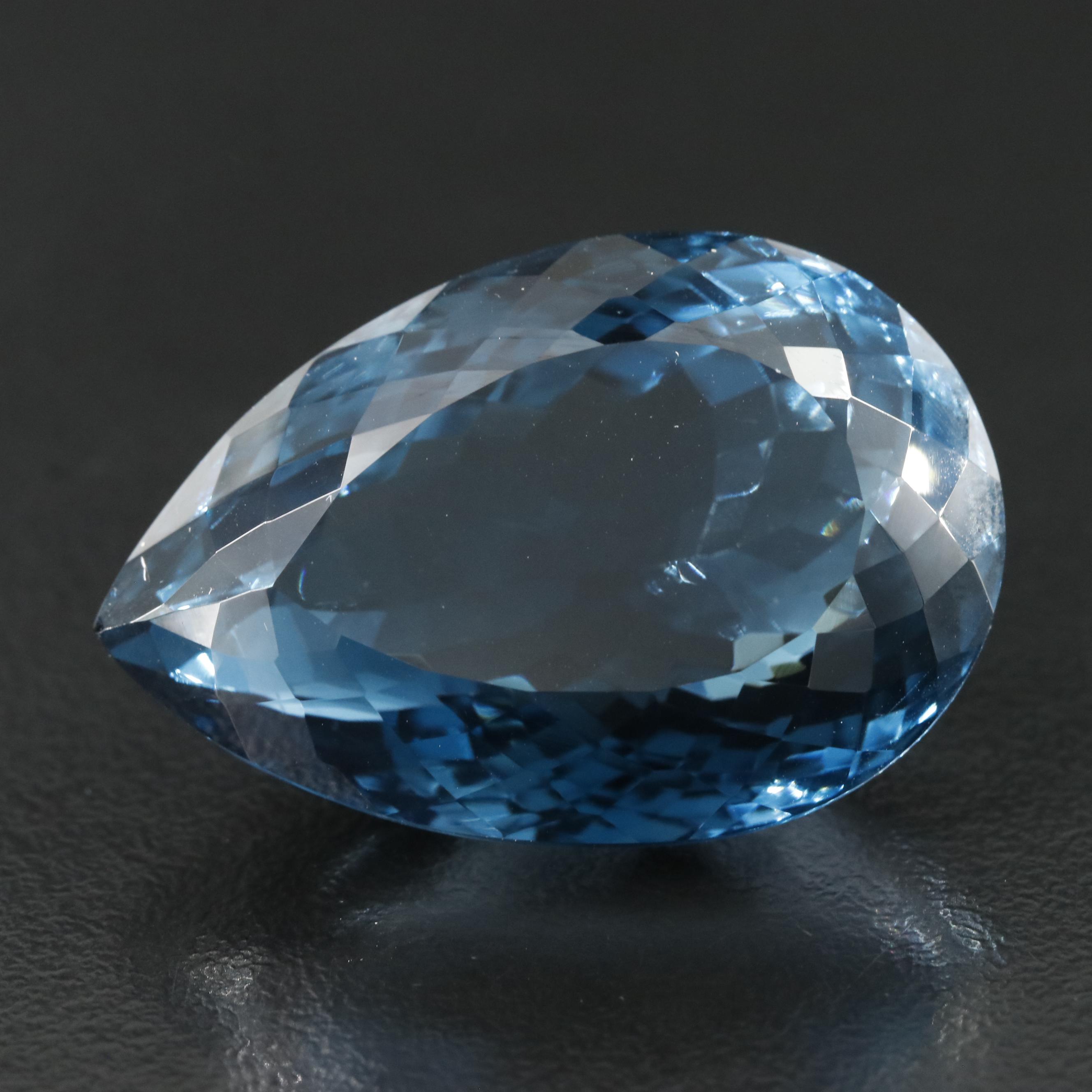 Loose 74.00 CT London Blue Topaz
