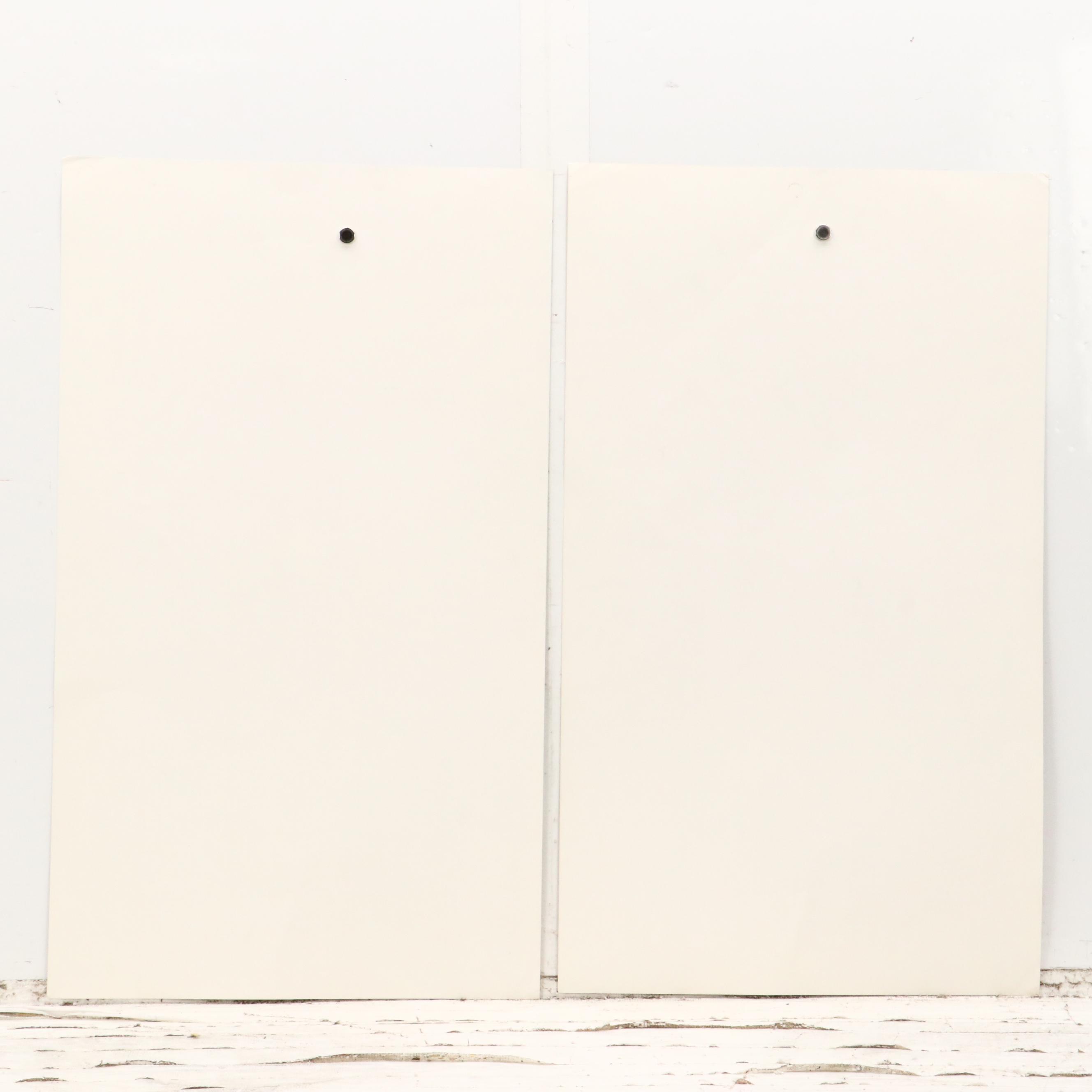 John Cheng Offset Lithographs of Young Japanese Women in Gardens