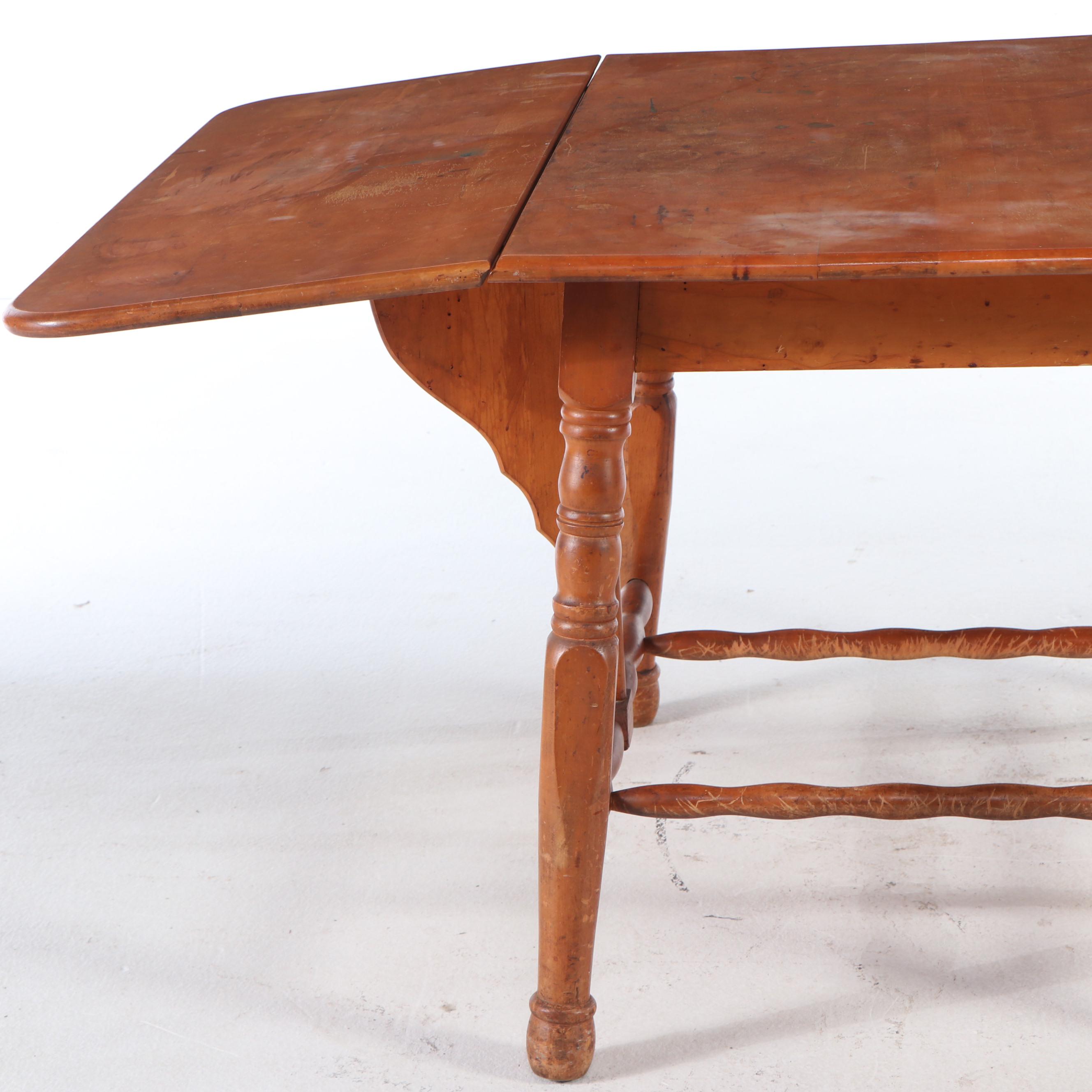 Wooden Drop Leaf Table