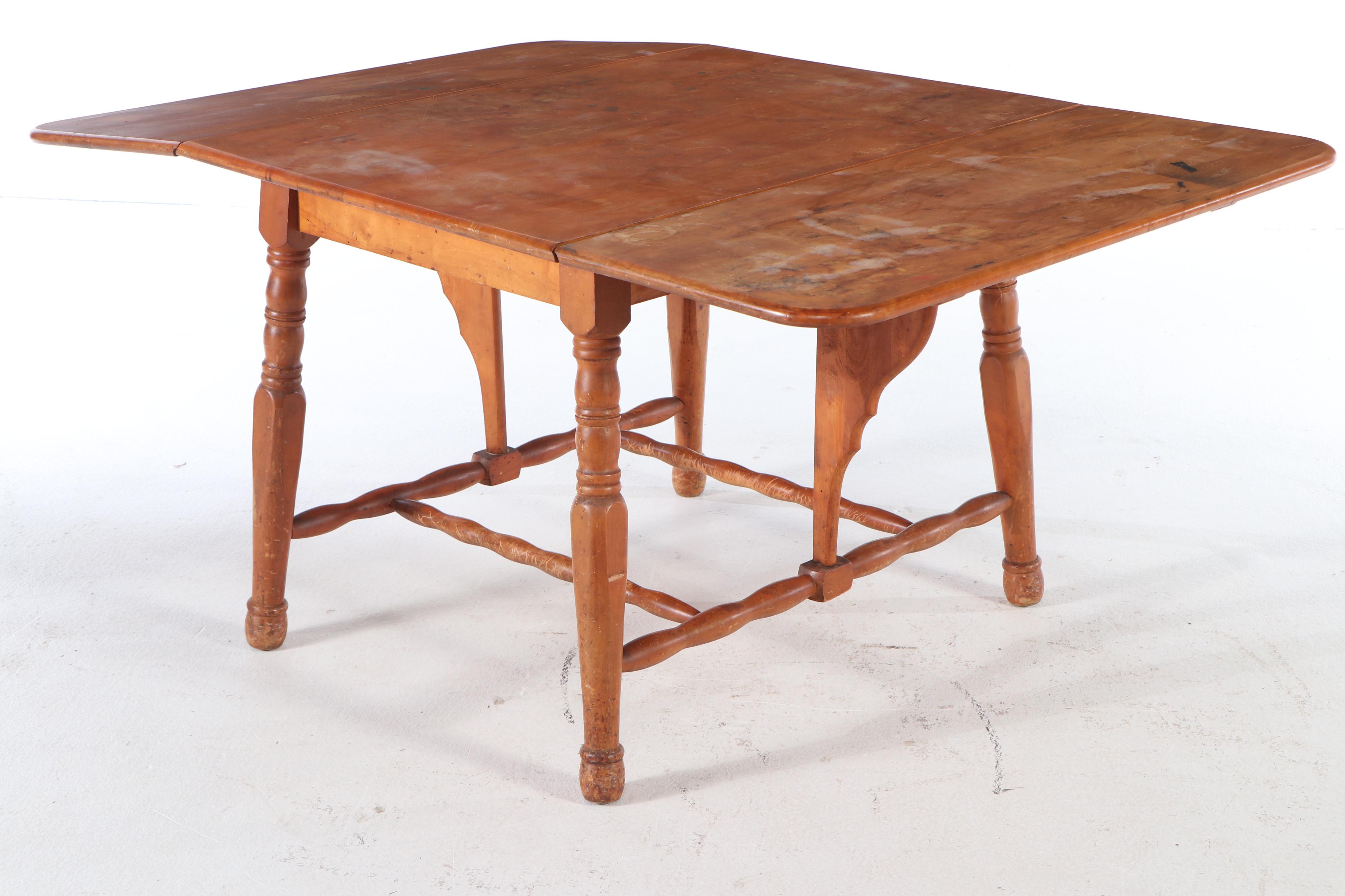 Wooden Drop Leaf Table
