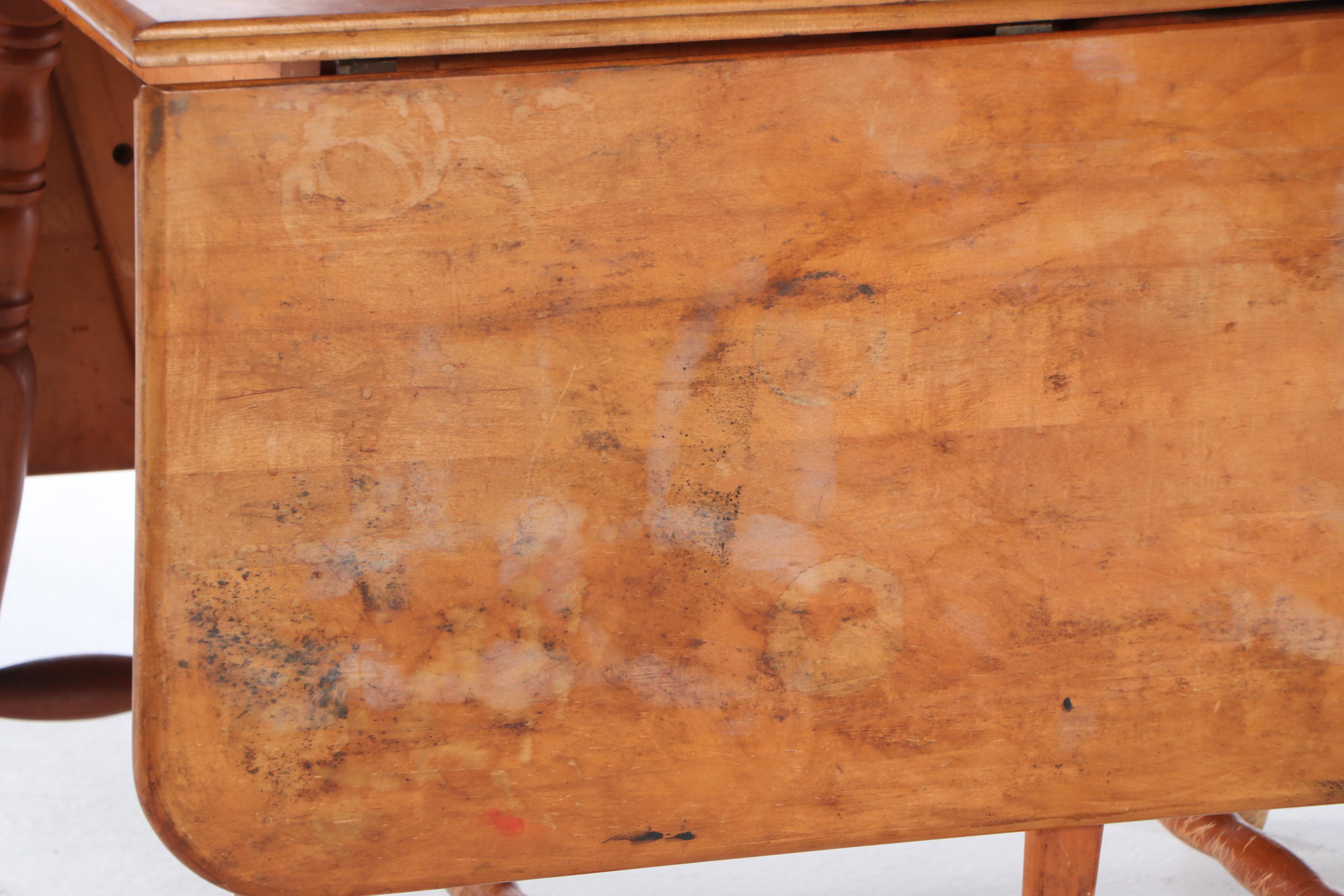 Wooden Drop Leaf Table