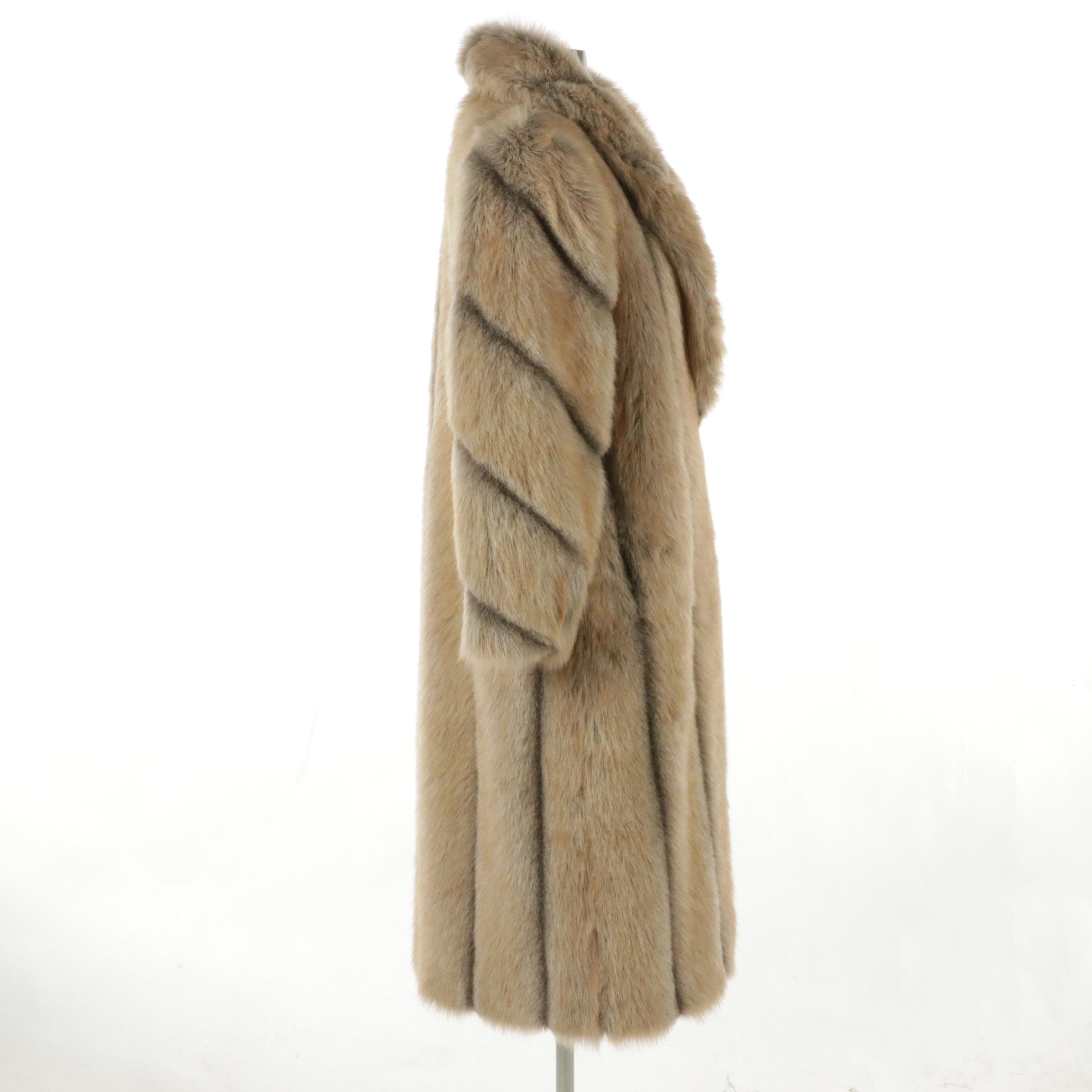 Donna Salyers Fabulous Furs Faux Fur Coat