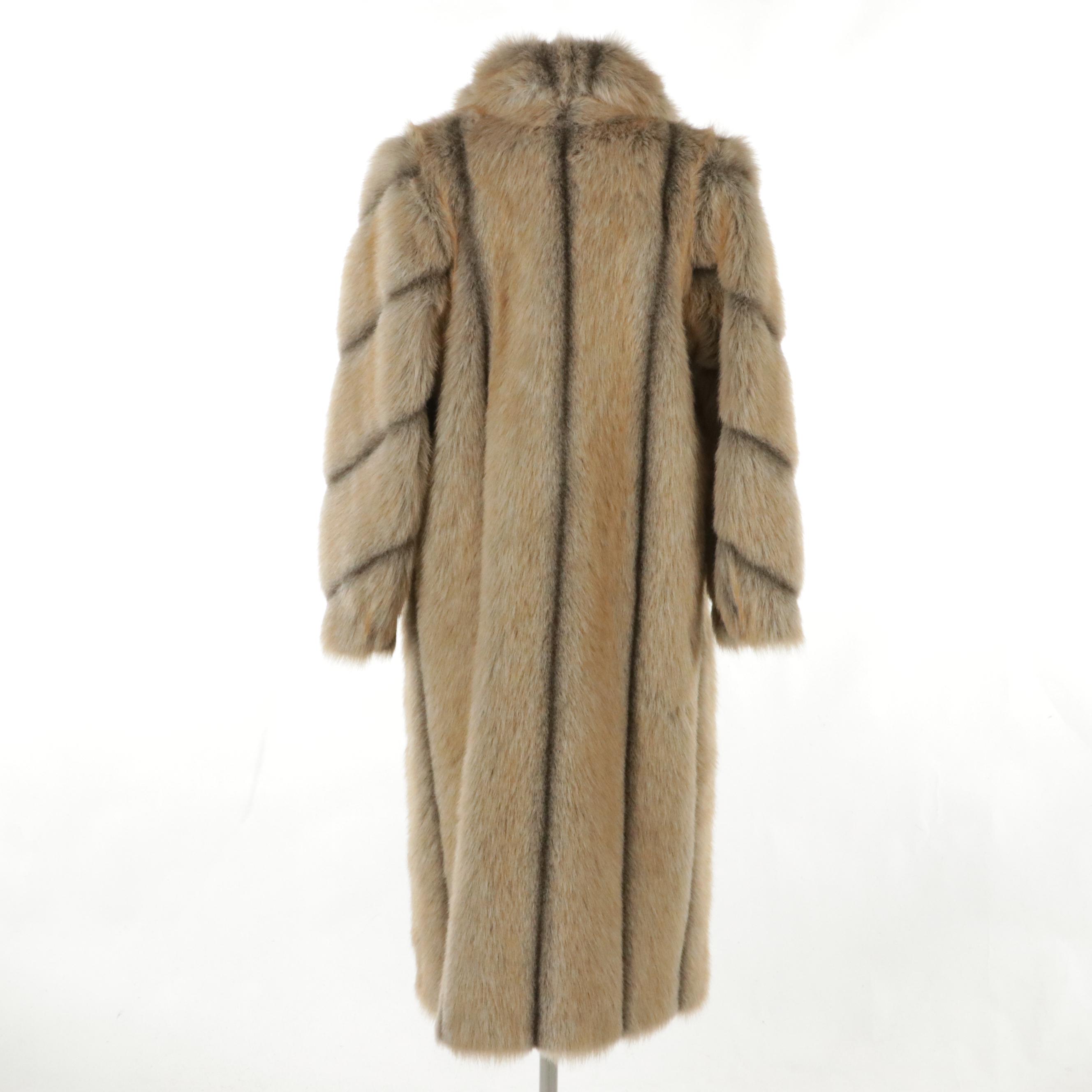 Donna Salyers Fabulous Furs Faux Fur Coat