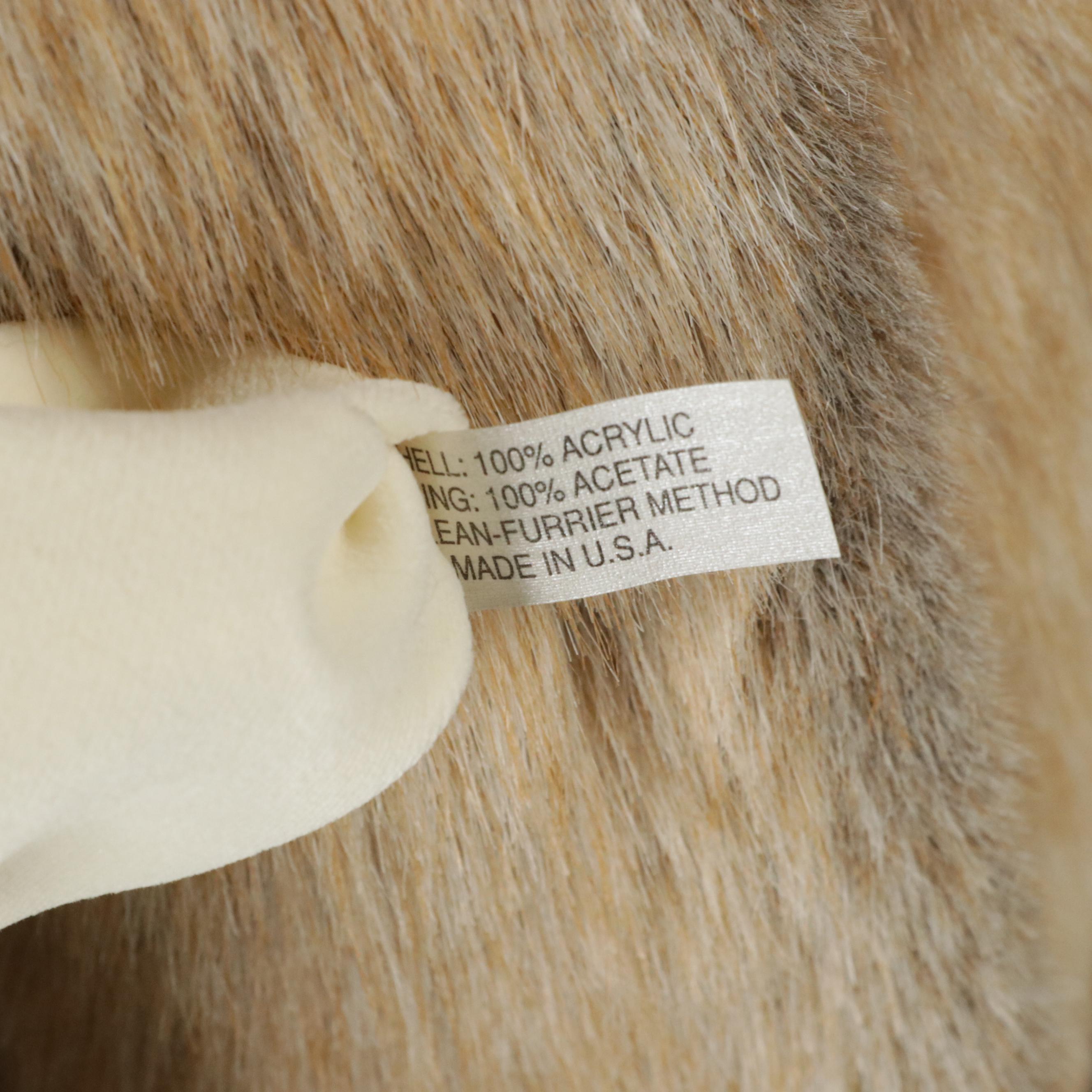 Donna Salyers Fabulous Furs Faux Fur Coat