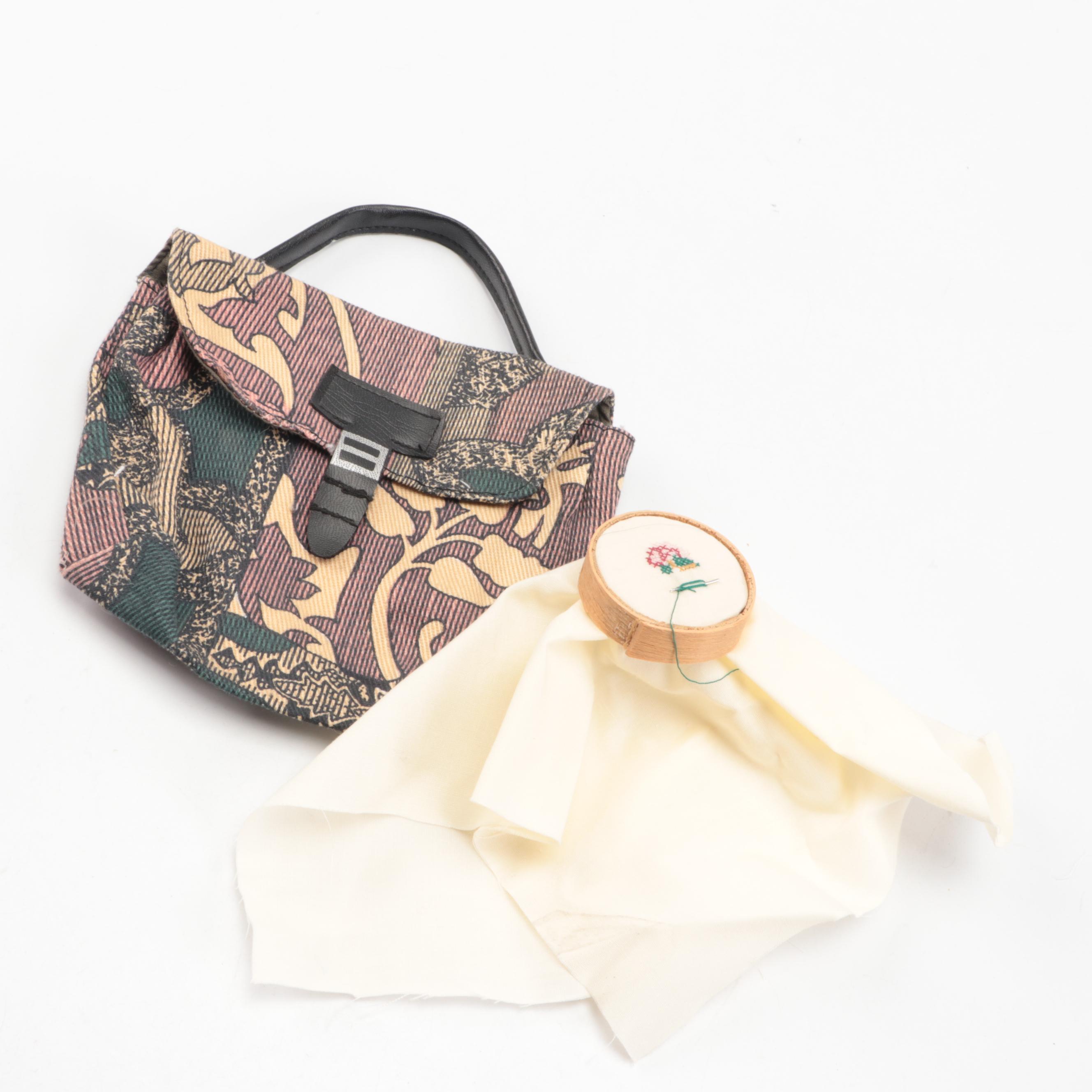 Vintage Shirley Temple Composition Doll with Other Doll and Accessories