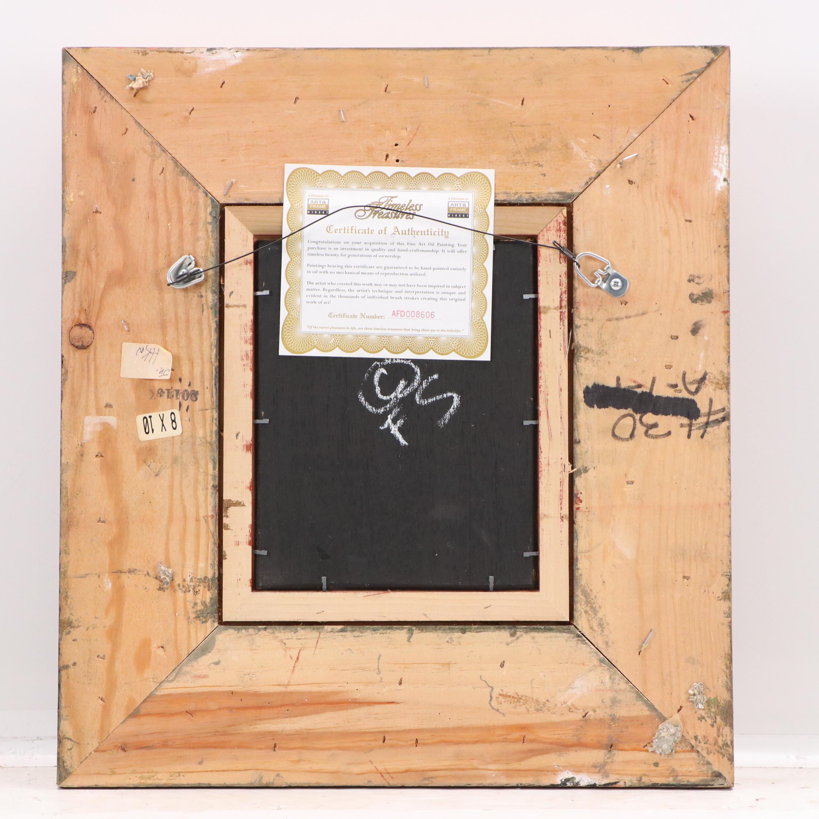 Dutch Style Floral Still Life Oil Painting, 21st Century