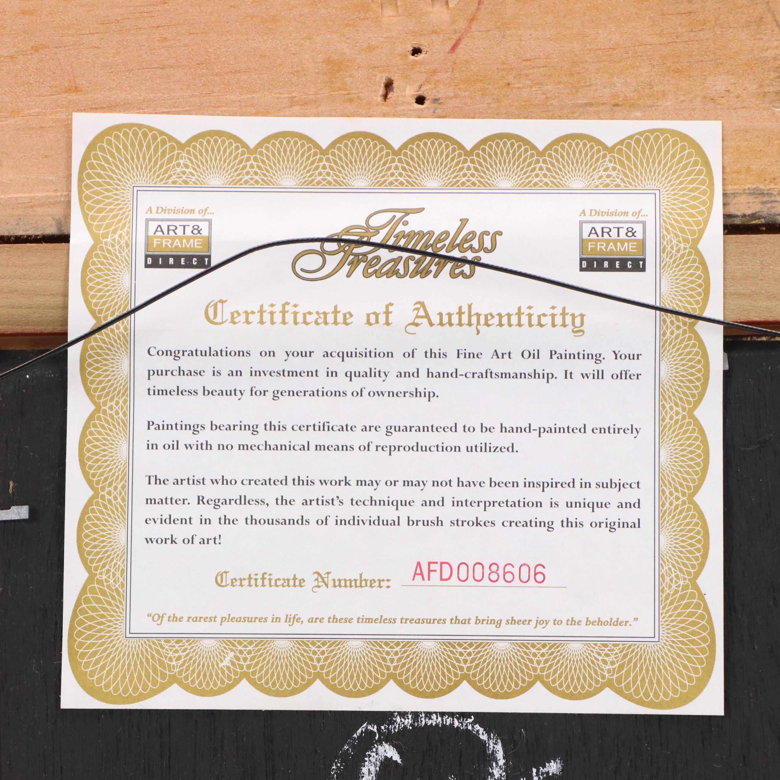 Dutch Style Floral Still Life Oil Painting, 21st Century