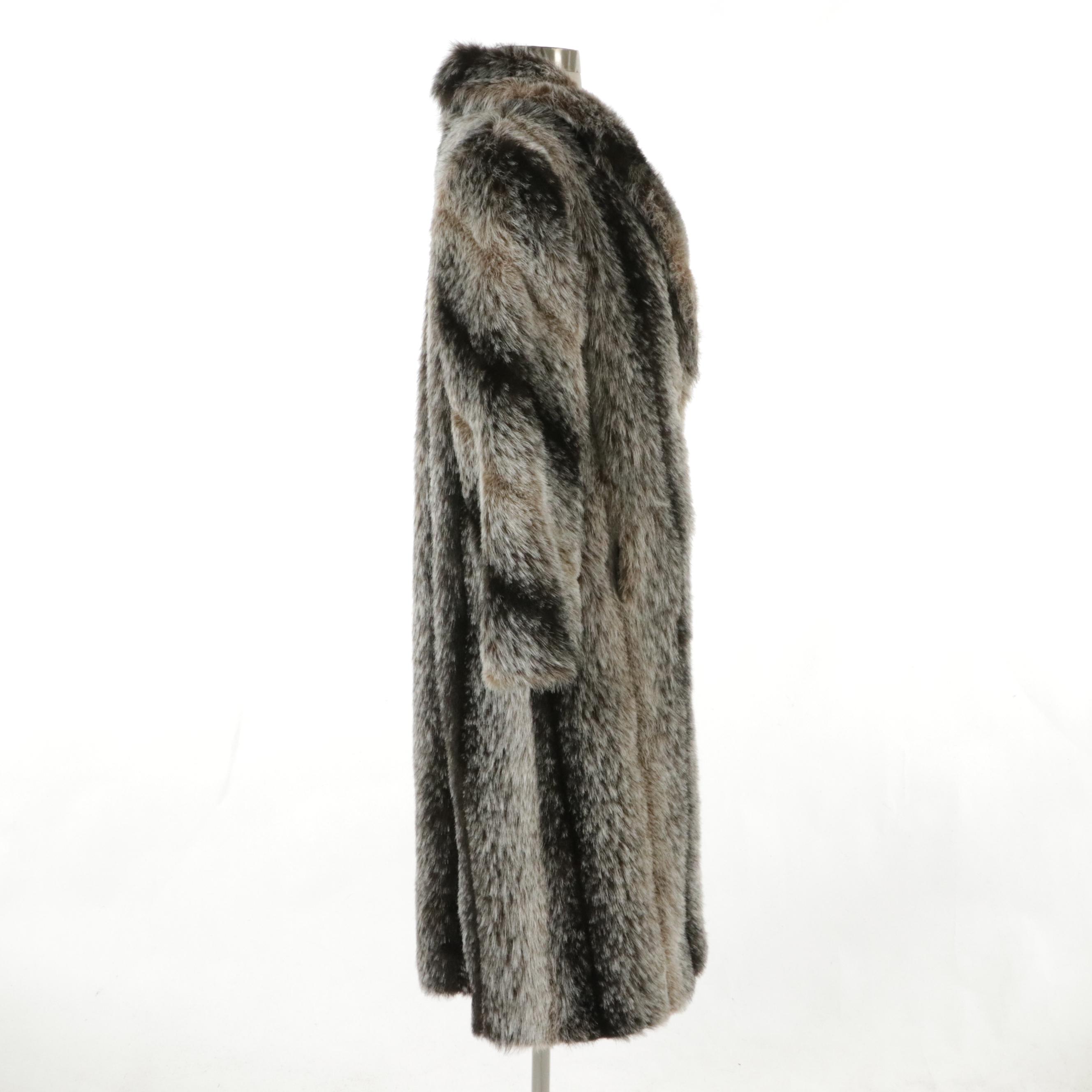 Donna Salyers Fabulous Furs Faux Fur Coat