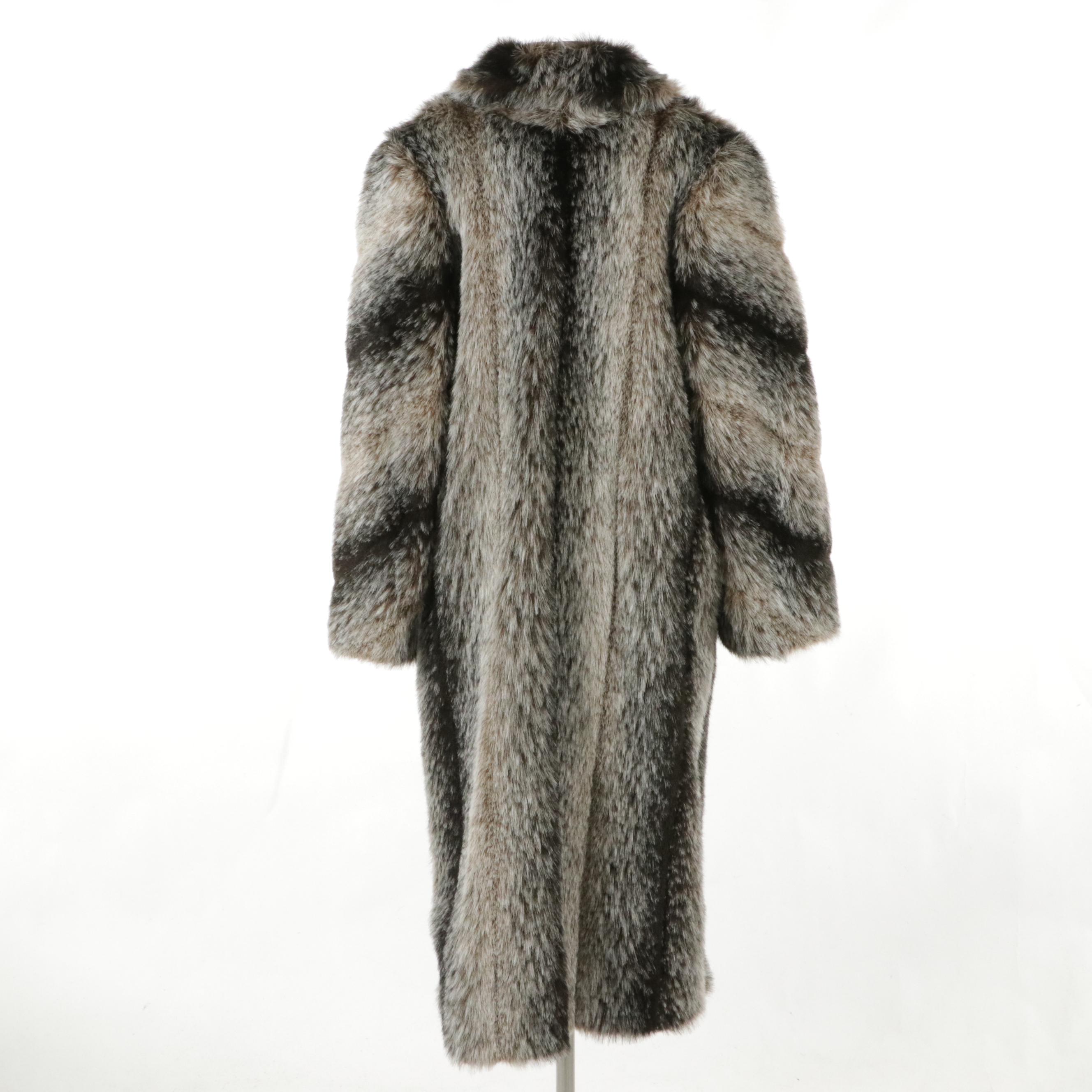 Donna Salyers Fabulous Furs Faux Fur Coat