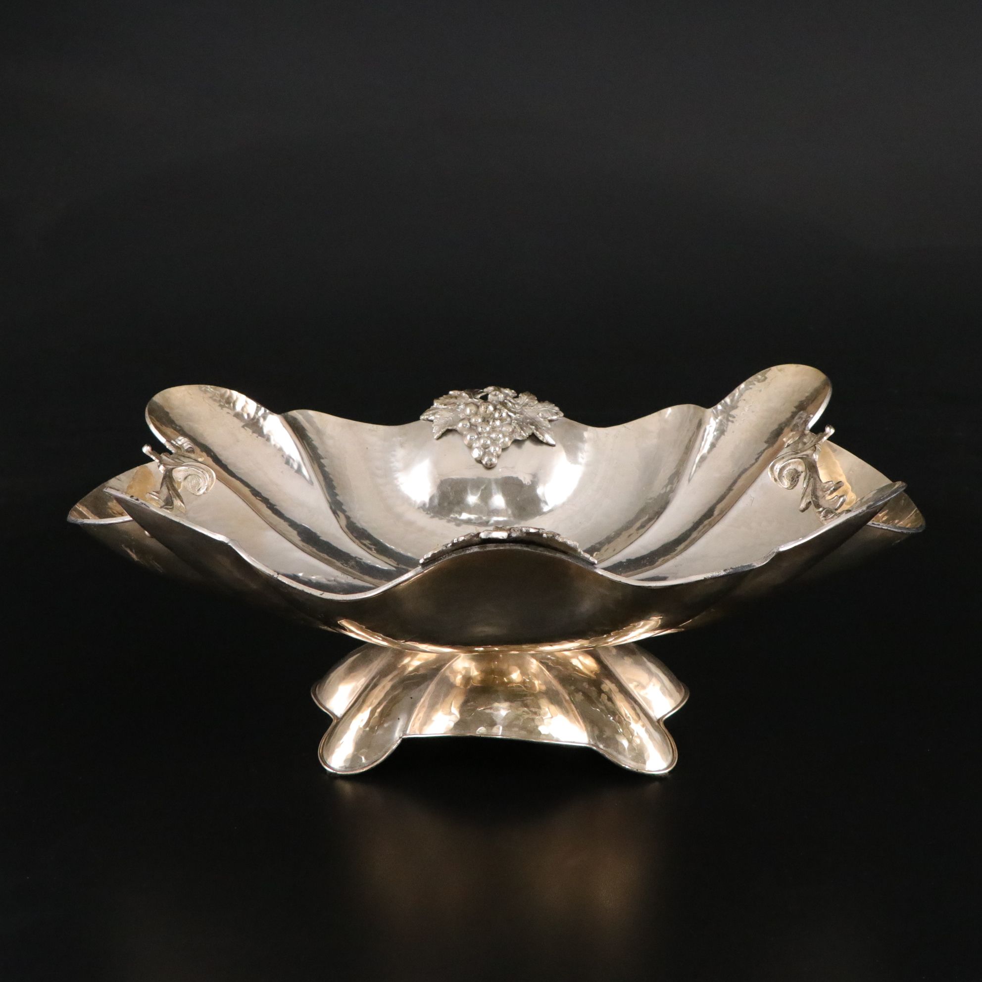 Italian Silver Plate Centerpiece Bowl