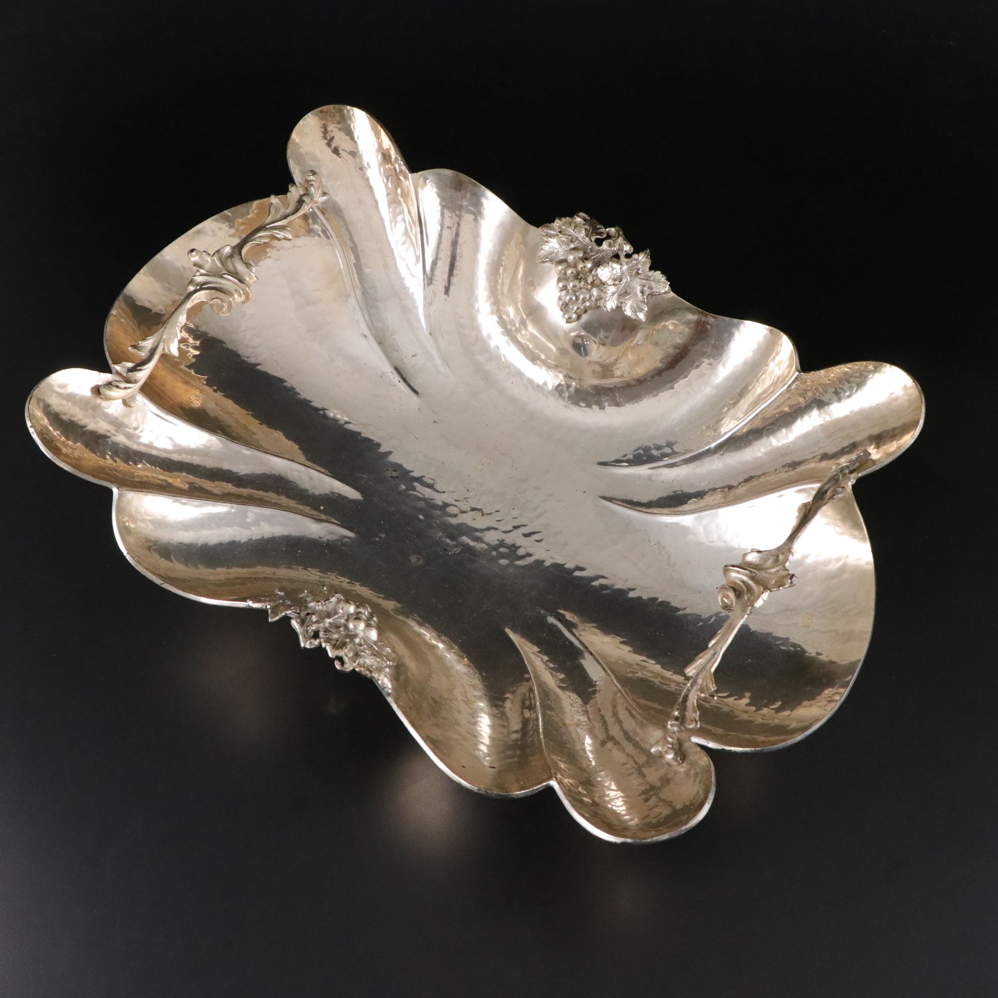 Italian Silver Plate Centerpiece Bowl