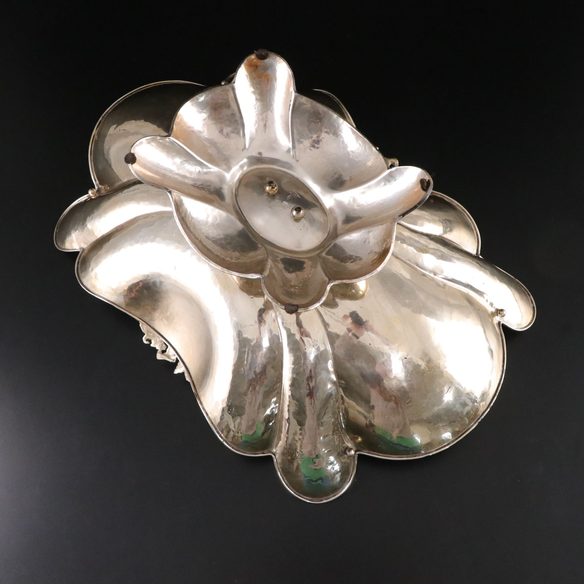 Italian Silver Plate Centerpiece Bowl