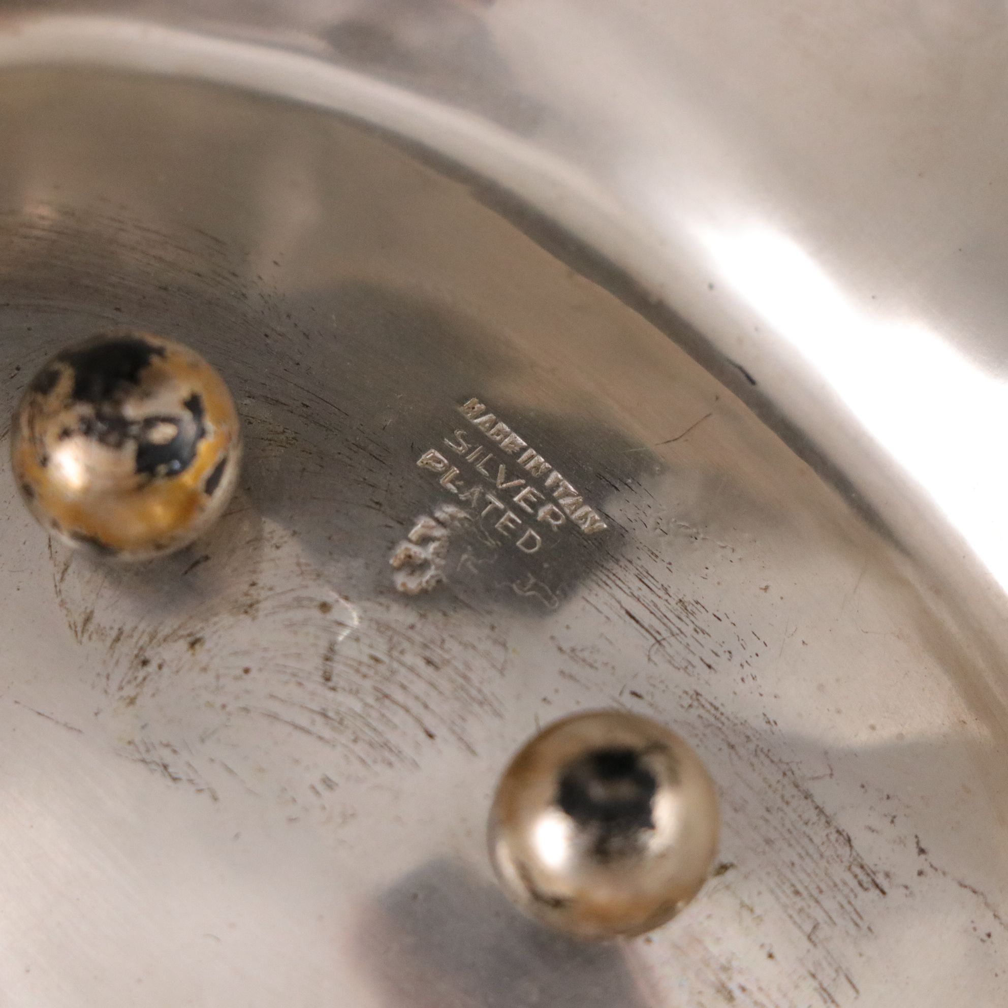 Italian Silver Plate Centerpiece Bowl