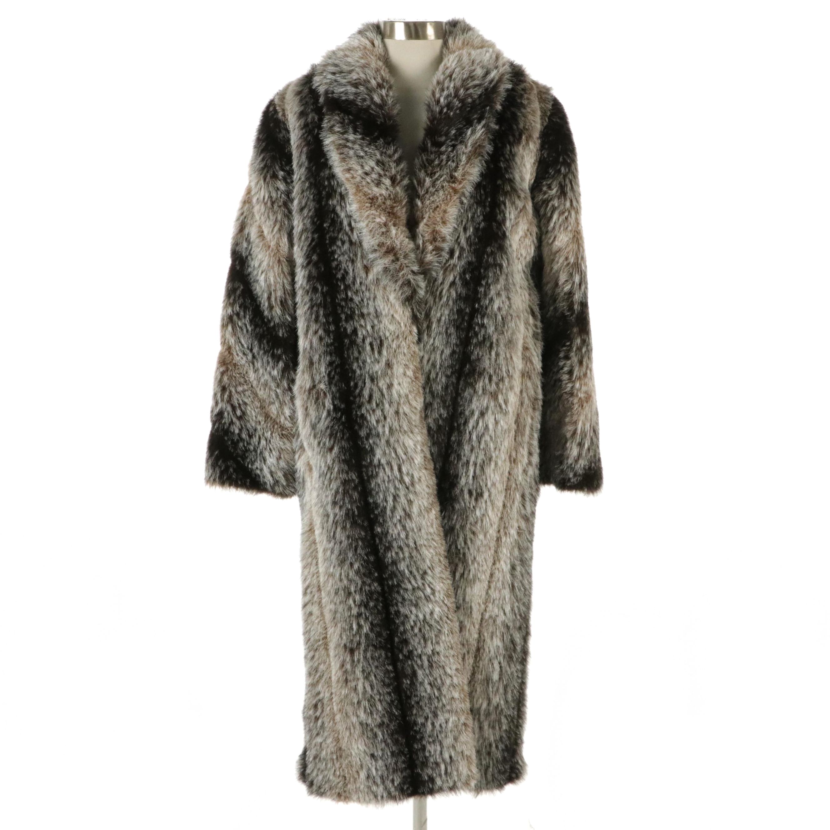 Donna Salyers Fabulous Furs Faux Fur Coat