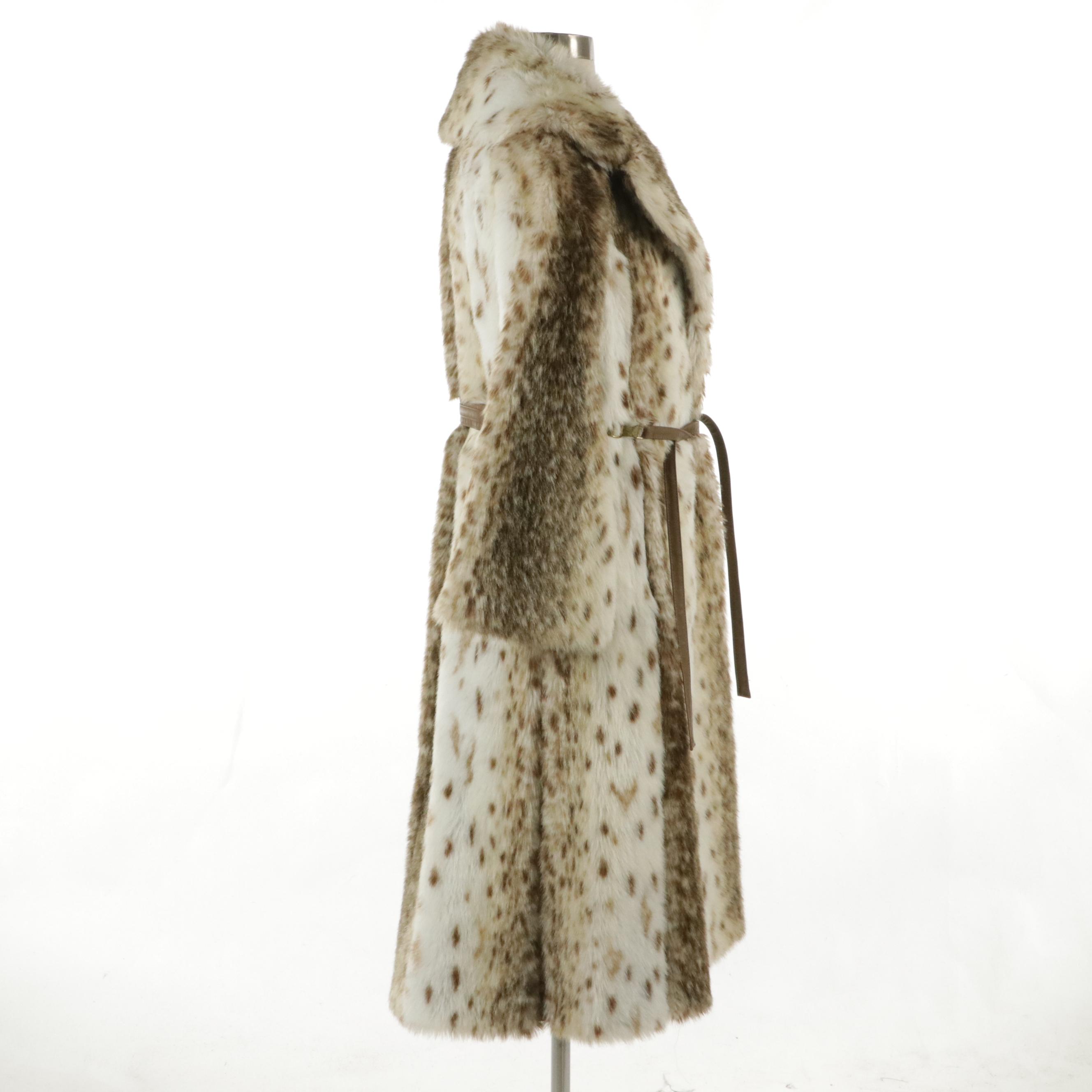 Russel Taylor Faux Fur Stroller Coat