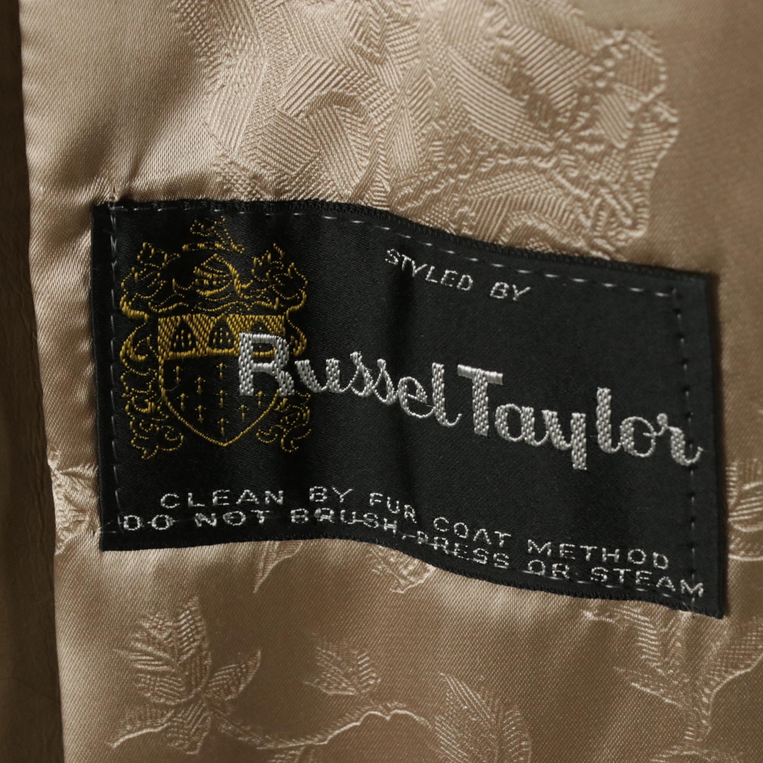 Russel Taylor Faux Fur Stroller Coat