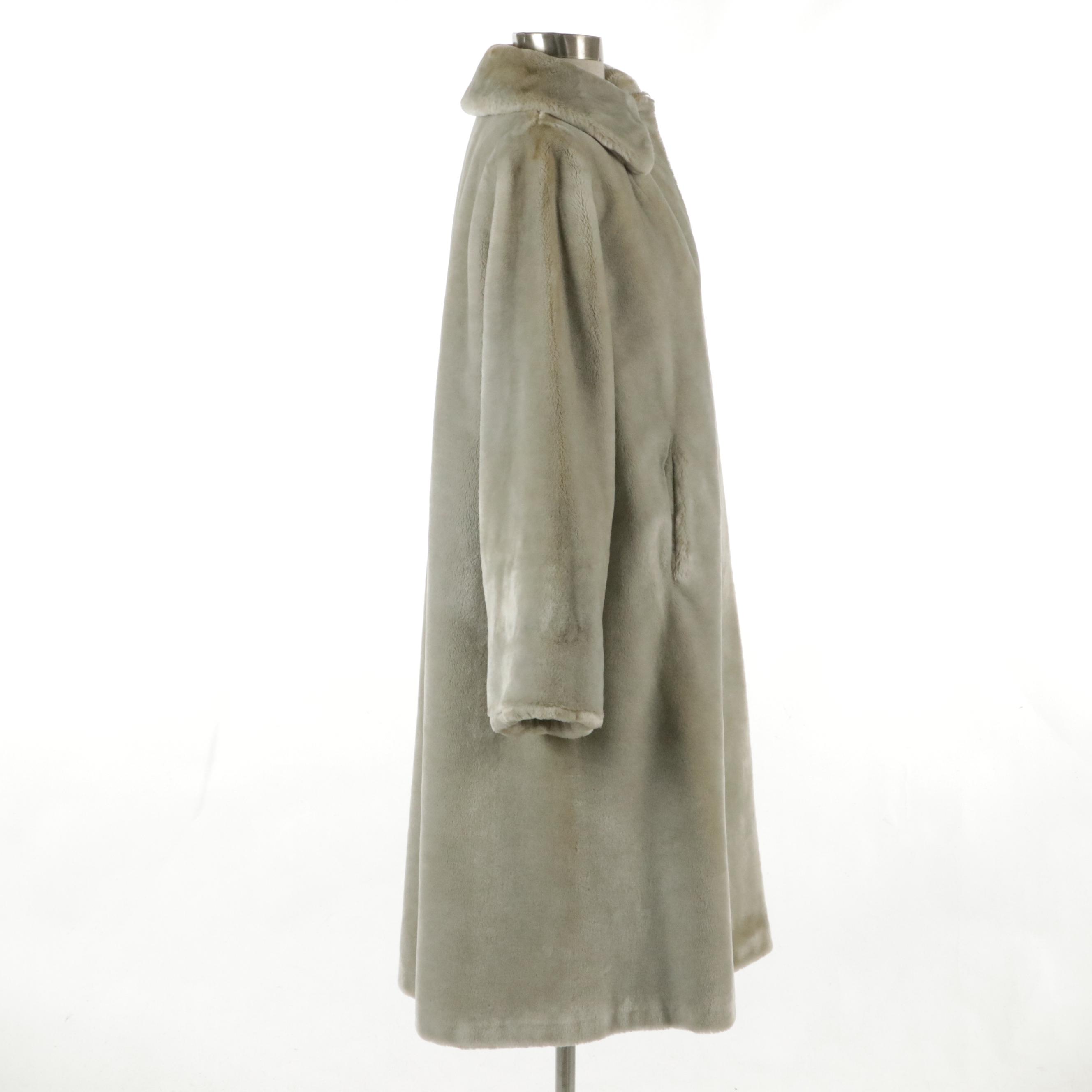 Cloud No. 9 by Collins & Aikman Faux Fur Swing Coat