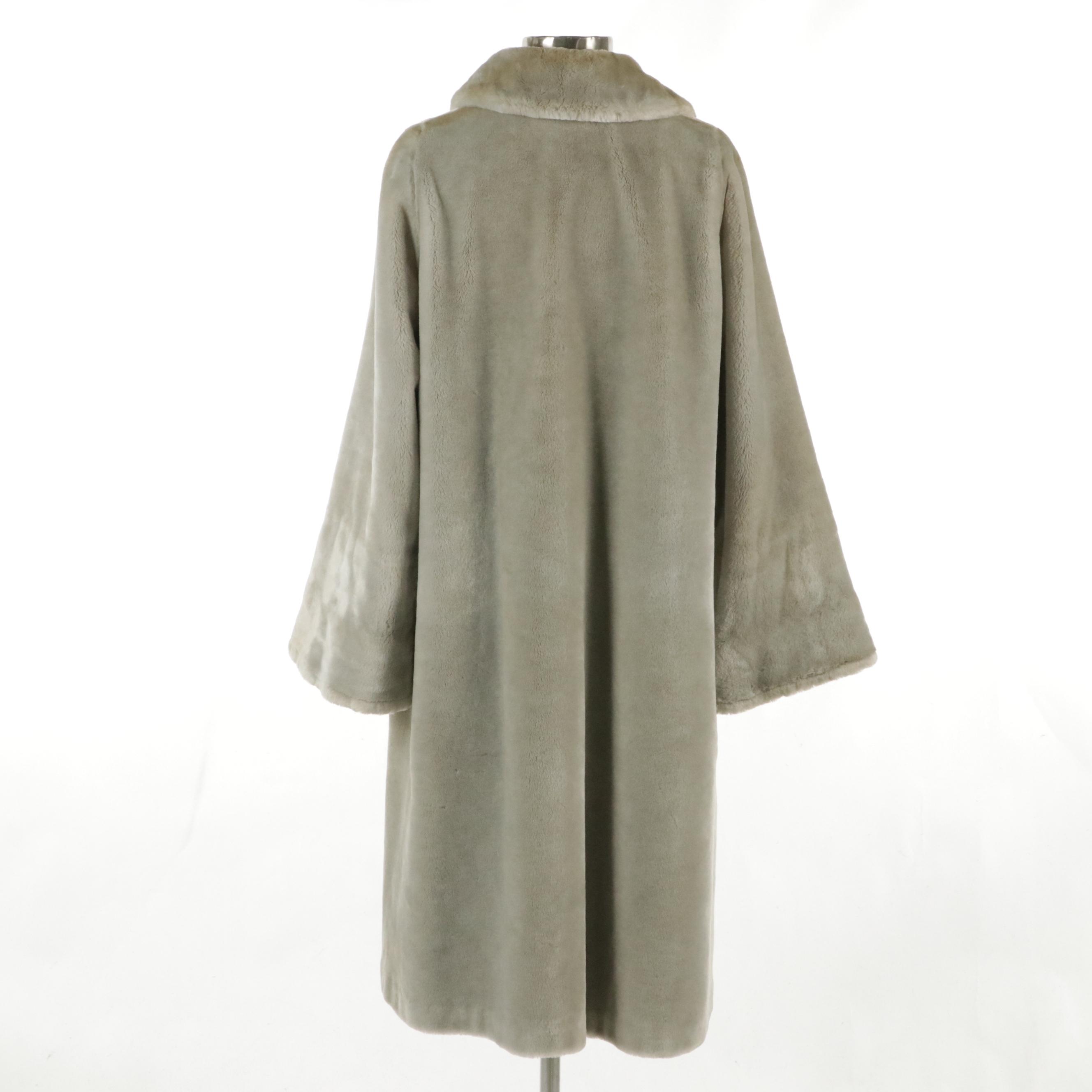 Cloud No. 9 by Collins & Aikman Faux Fur Swing Coat