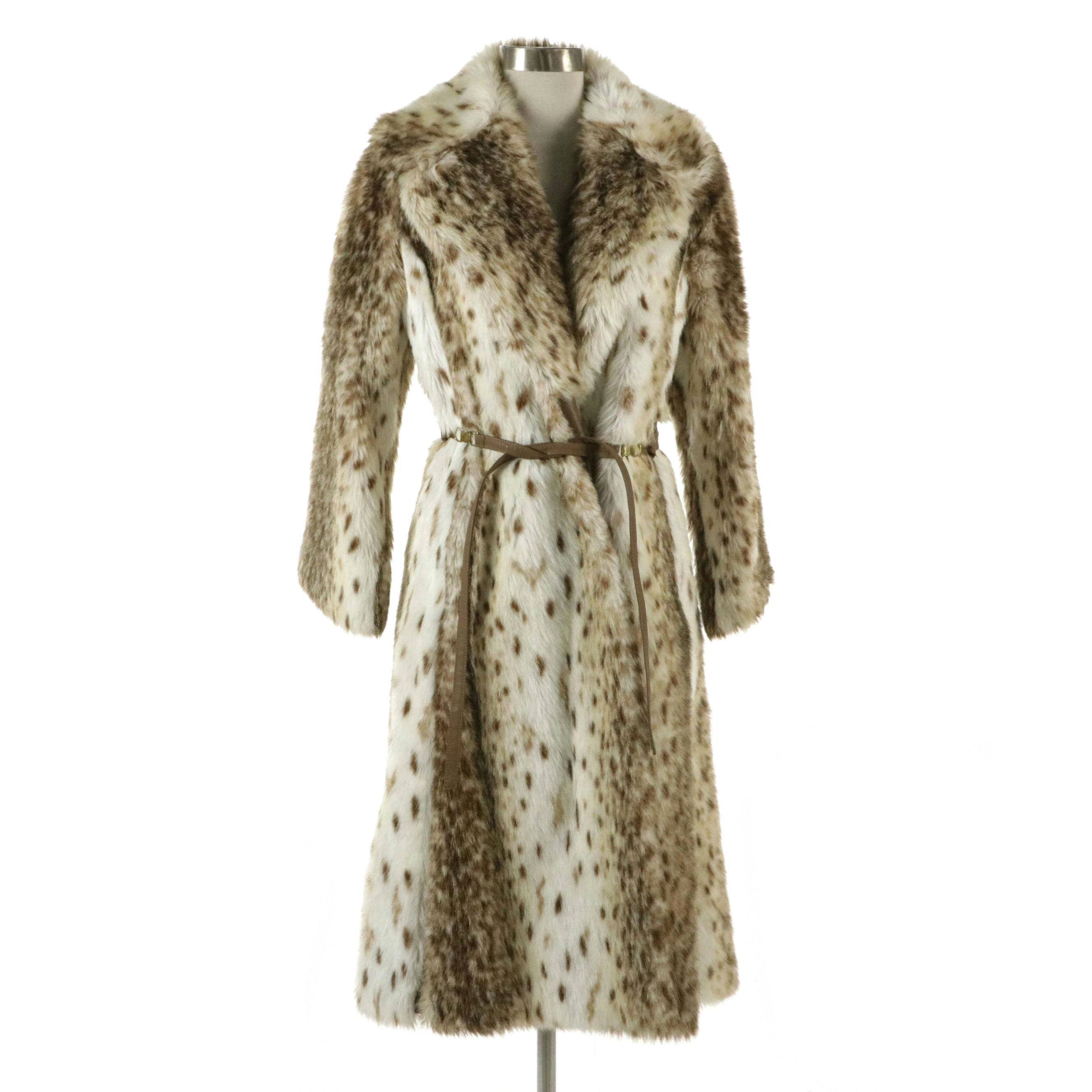 Russel Taylor Faux Fur Stroller Coat