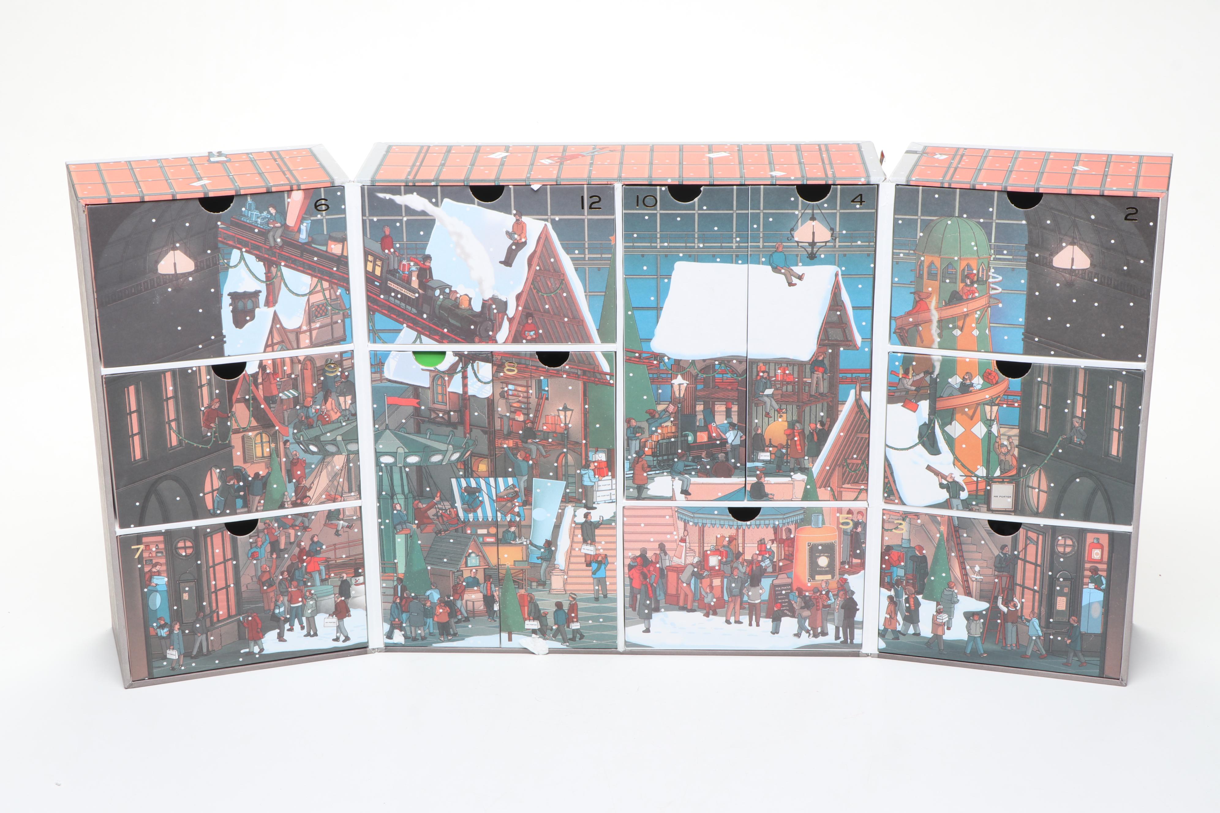 Nativity Figures with Advent Calendars and Other Christmas Décor