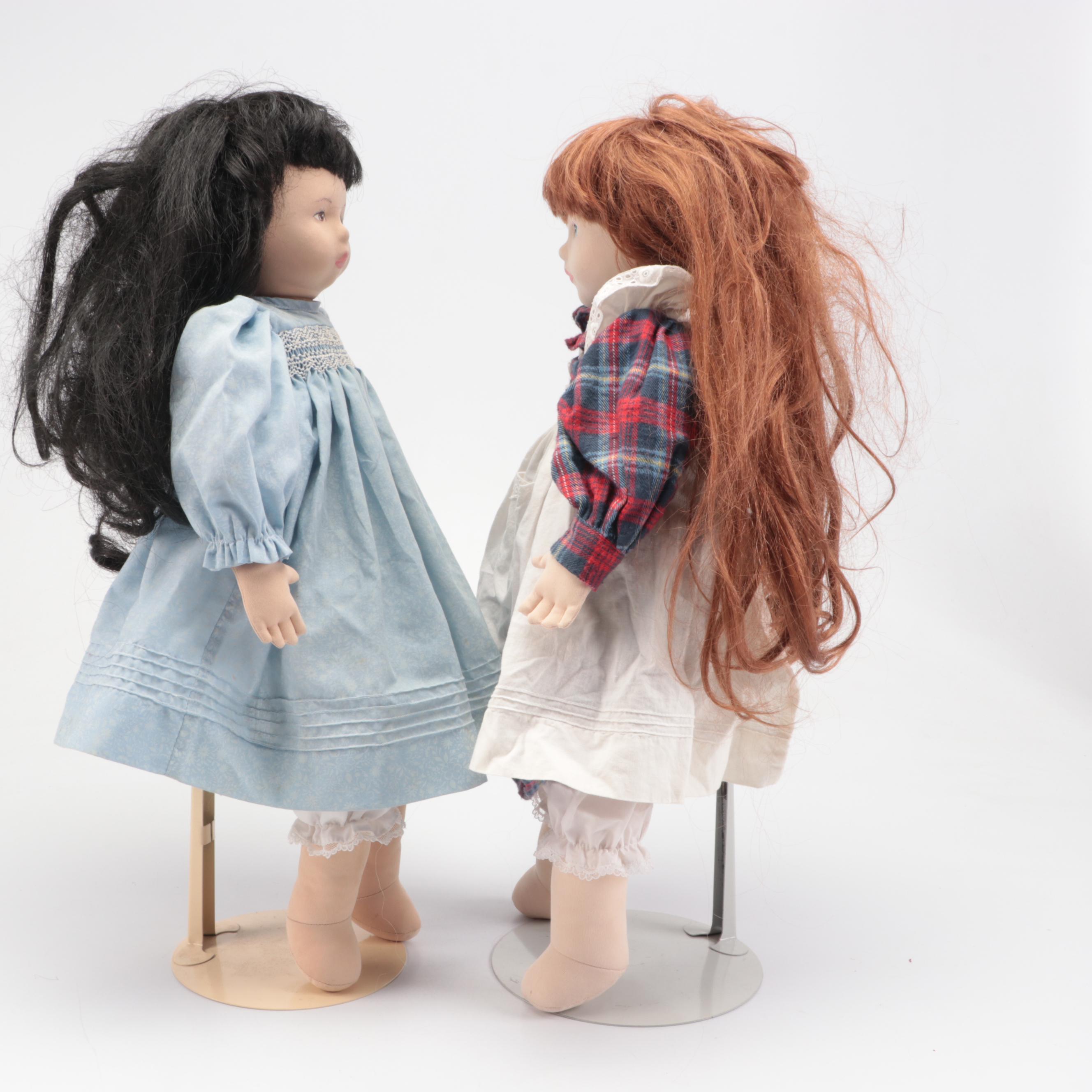 Pauline Bjonness-Jacobson Design Cloth "Dolls by Pauline"