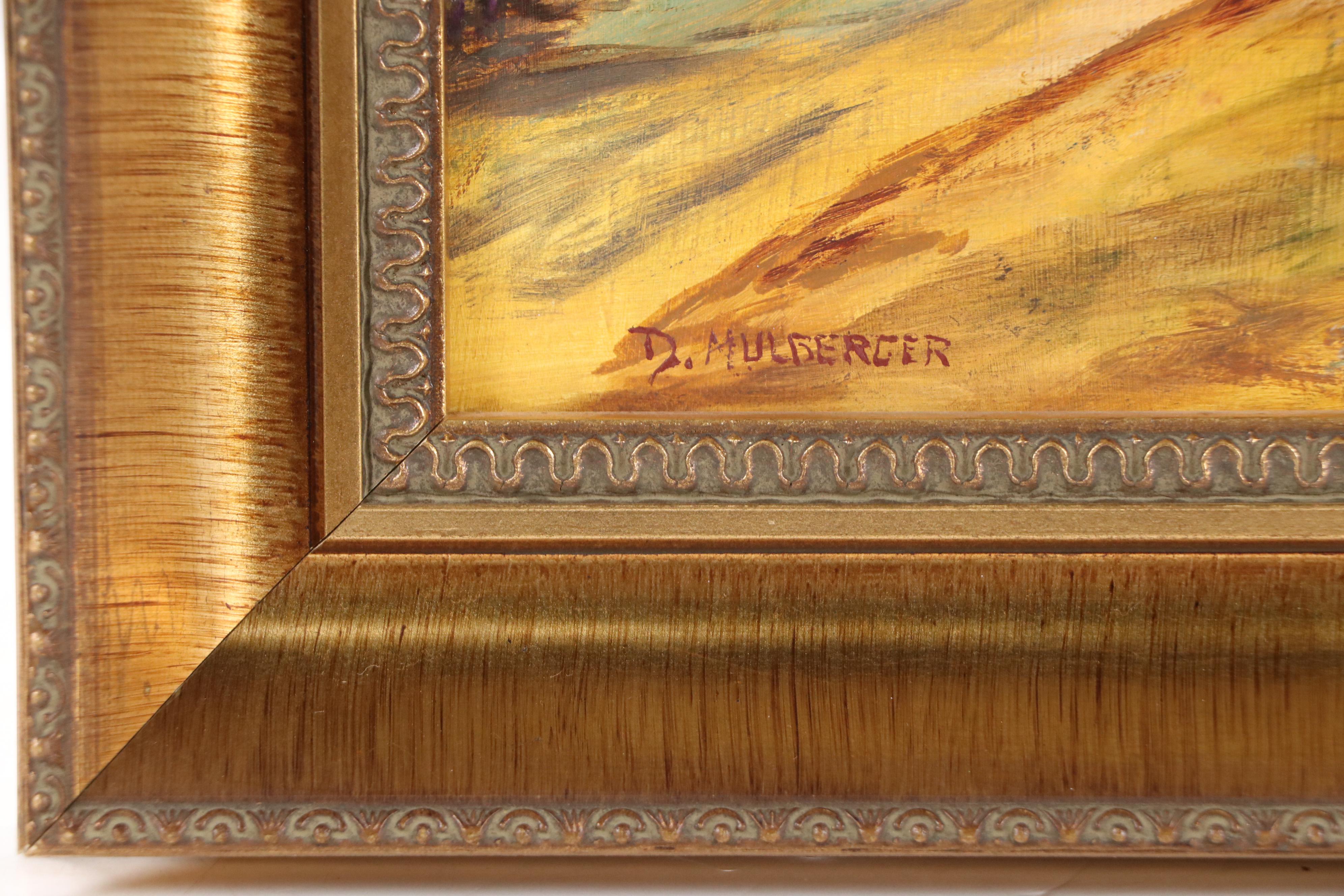 Rural Landscape Oil Painting "A Summer Morning"