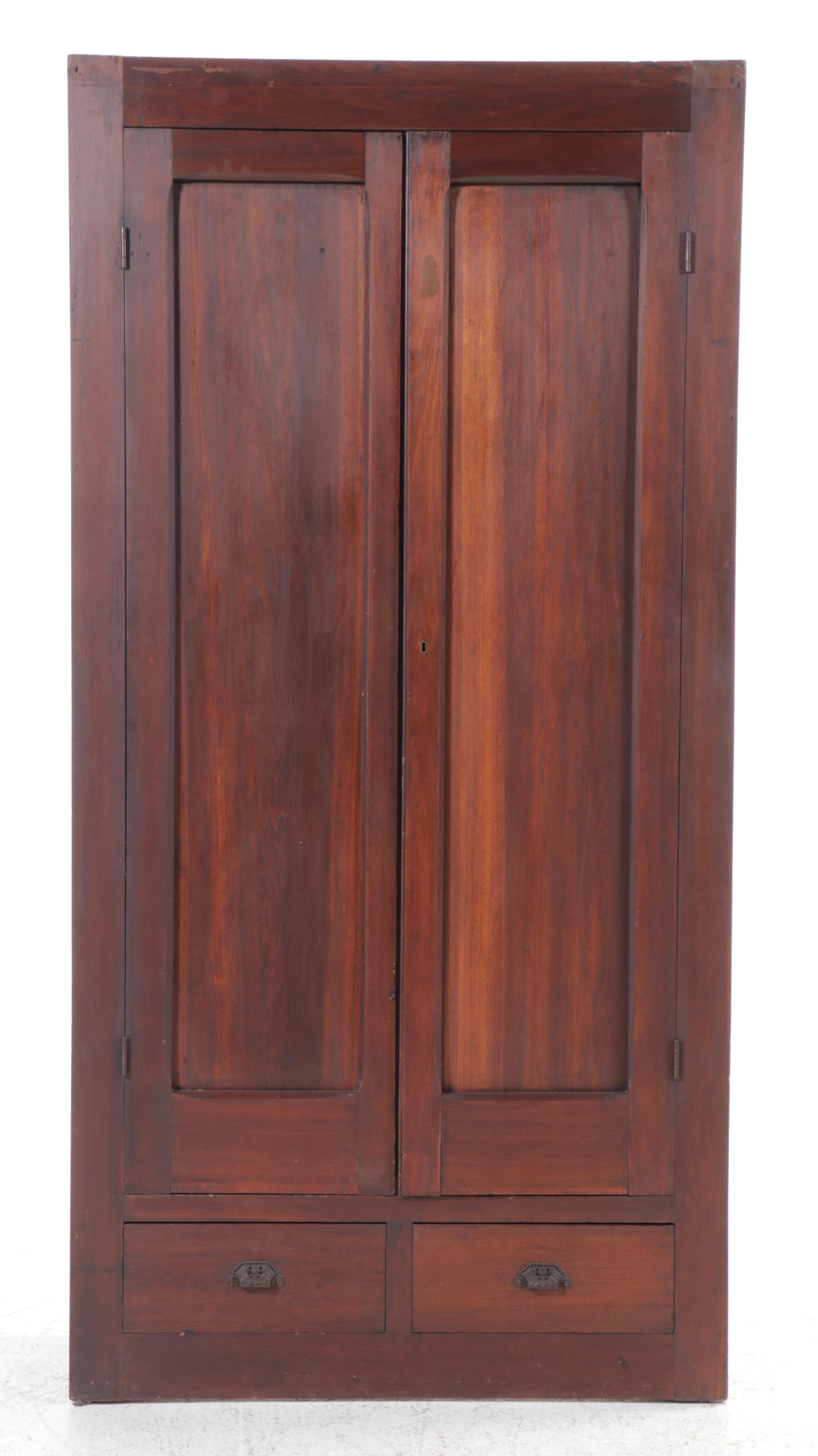 Traditional Style Mahogany Wardrobe
