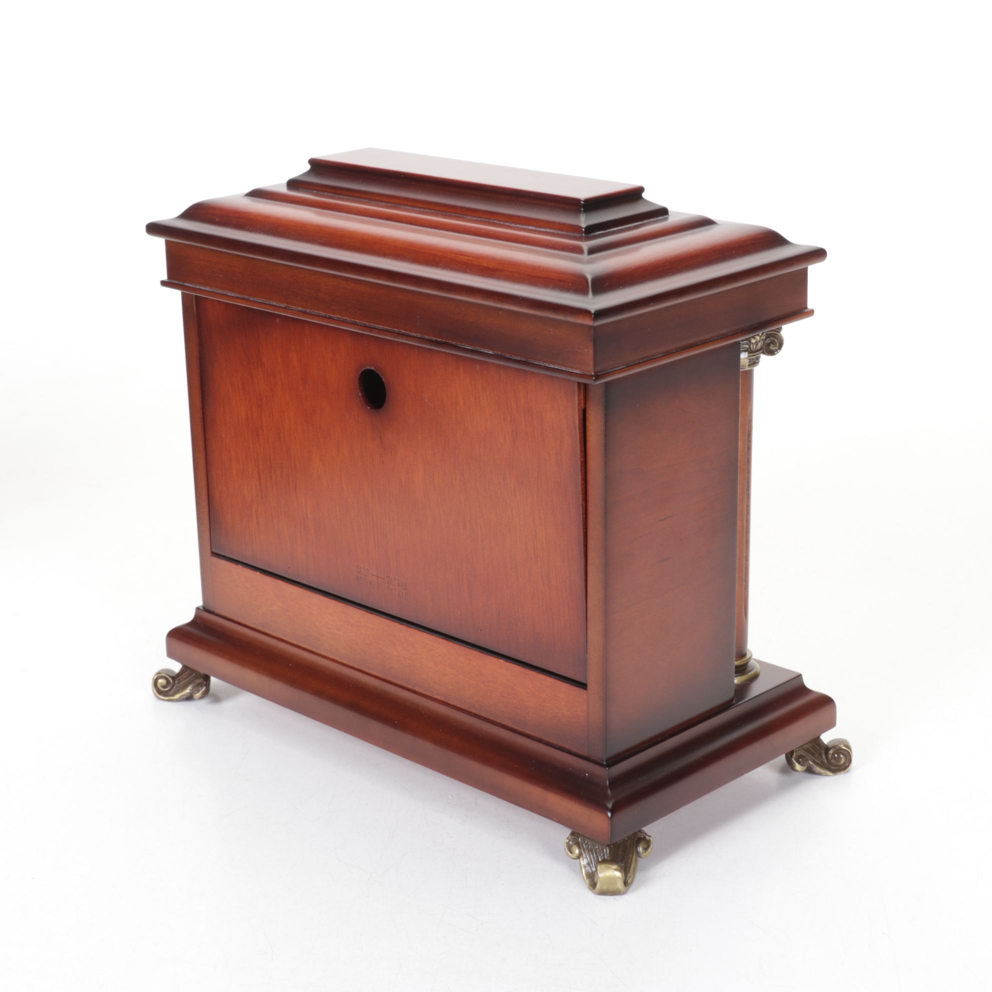 Bombay Company Mantel Clock and Jewelry Box